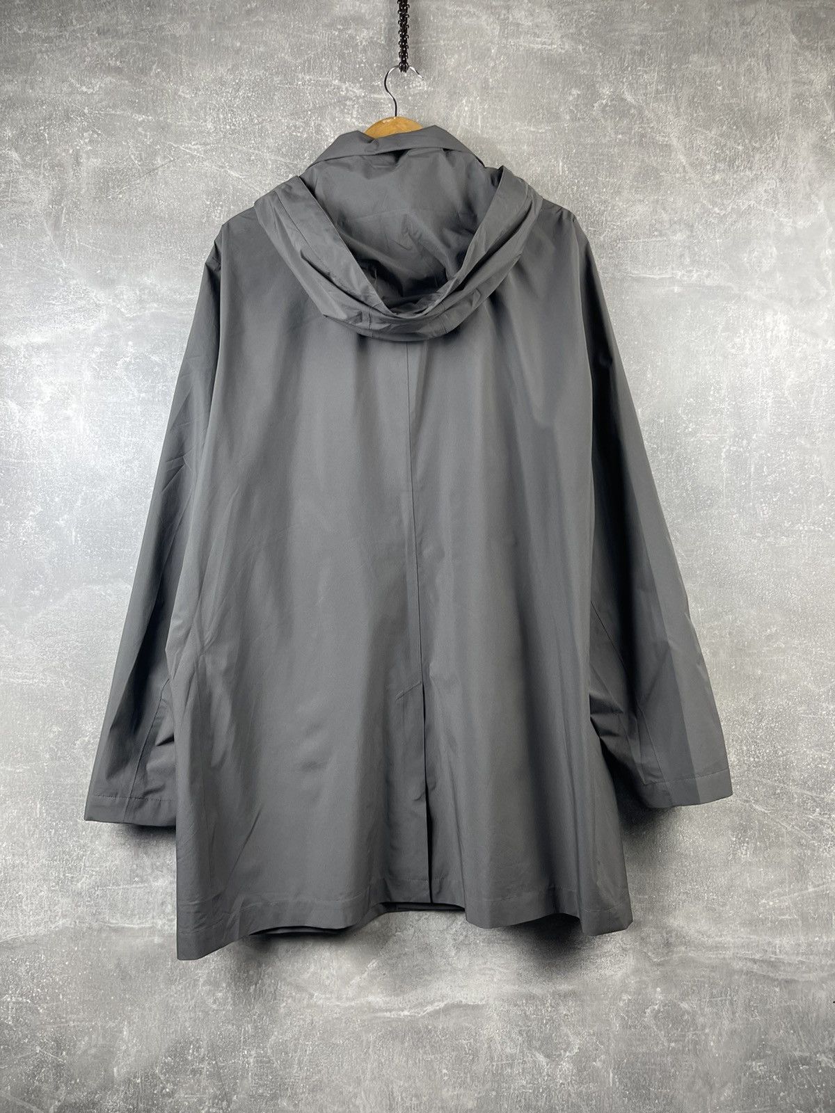Hackett Hackett London Shower Resistant Hooded Zip Button Rain Coat Size US XL / EU 56 / 4 - 6 Thumbnail
