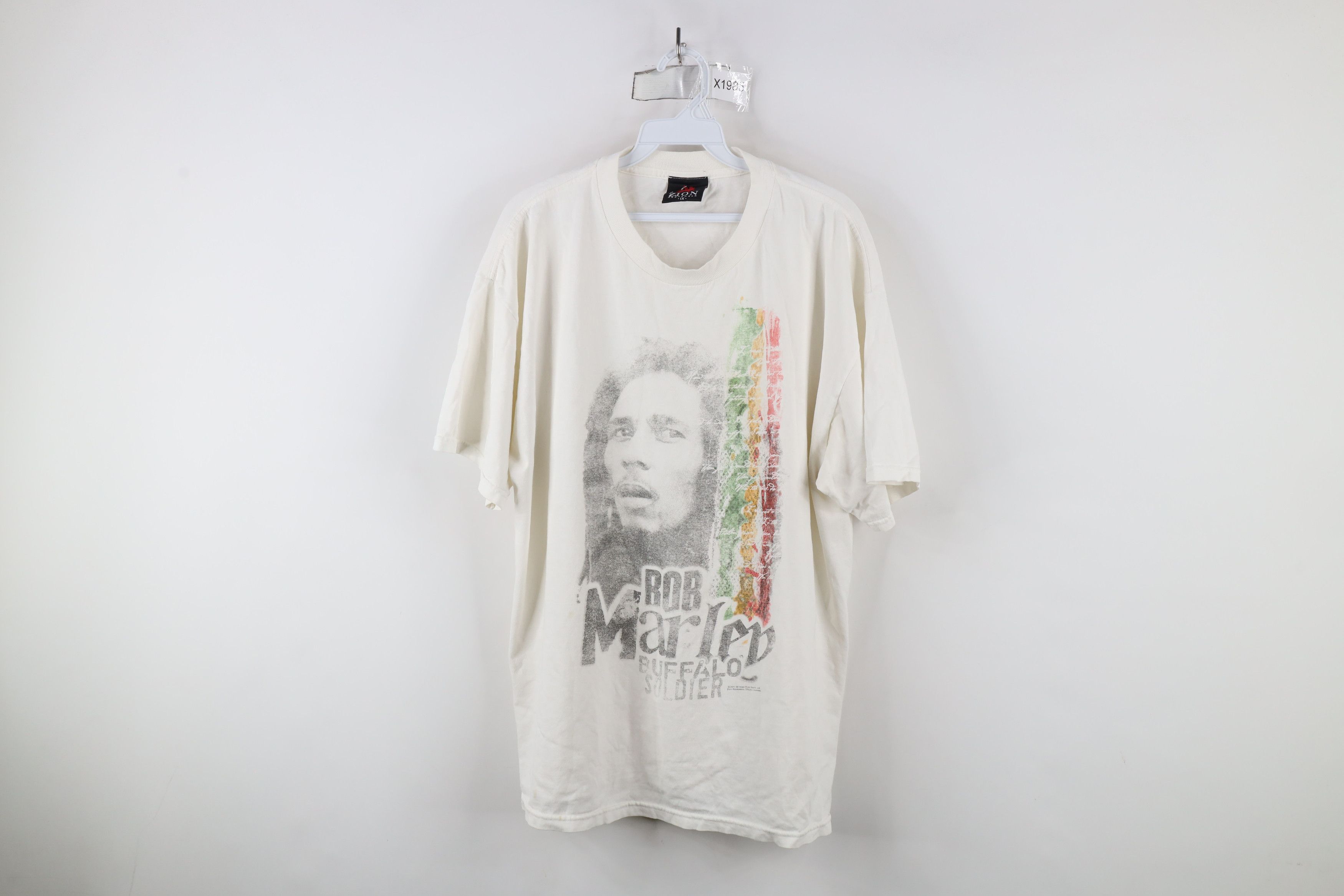 Vintage Vintage Y2K Streetwear Bob Marley Buffalo Soldier T-Shirt Size US XL / EU 56 / 4 - 1 Thumbnail