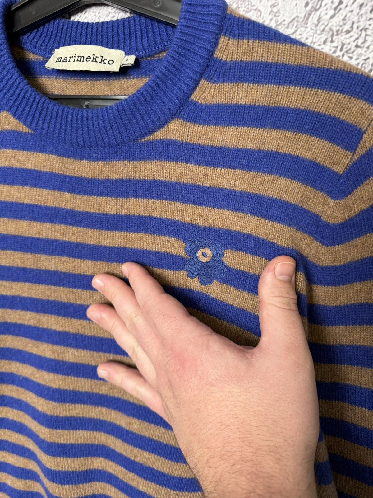 Marimekko Marimekko Silfa Tasaraita Striped Knitted Sweater Pullover Size M / US 6-8 / IT 42-44 - 5 Thumbnail