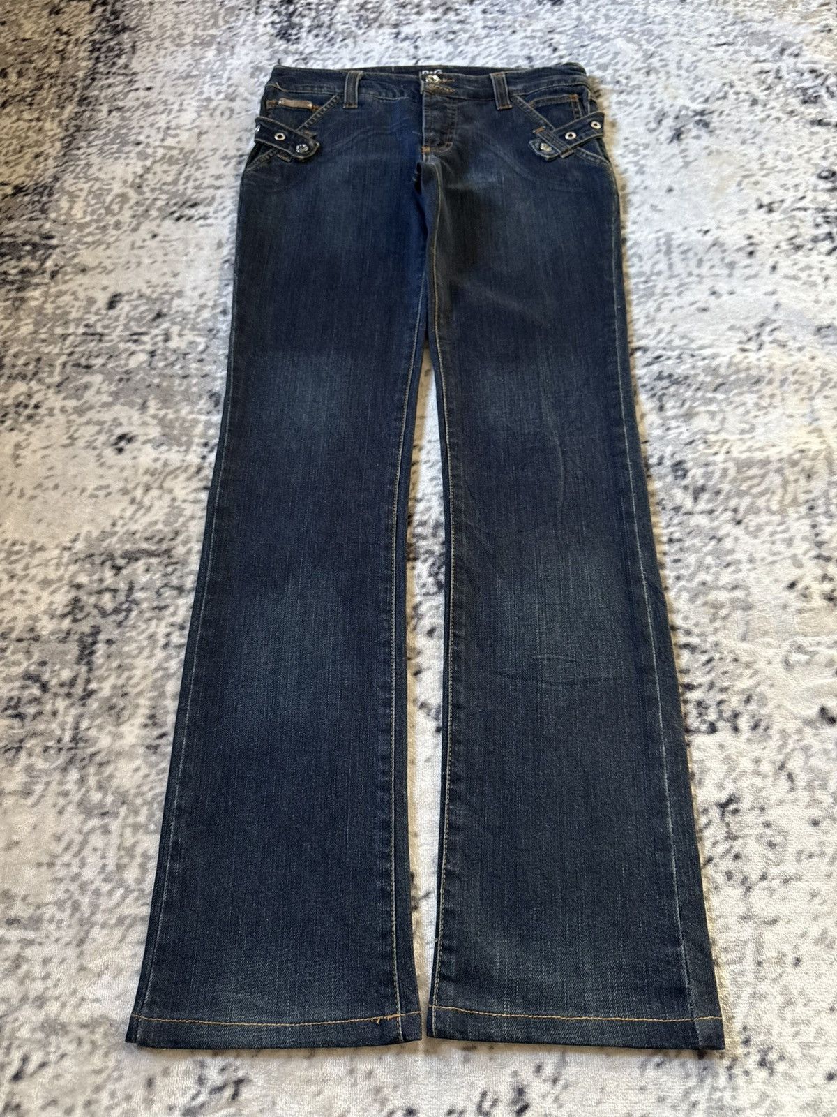 Dolce & Gabbana Dolce & Gabanna Gun Pocket Denim Pants Size 28" / US 6 / IT 42 - 1 Thumbnail