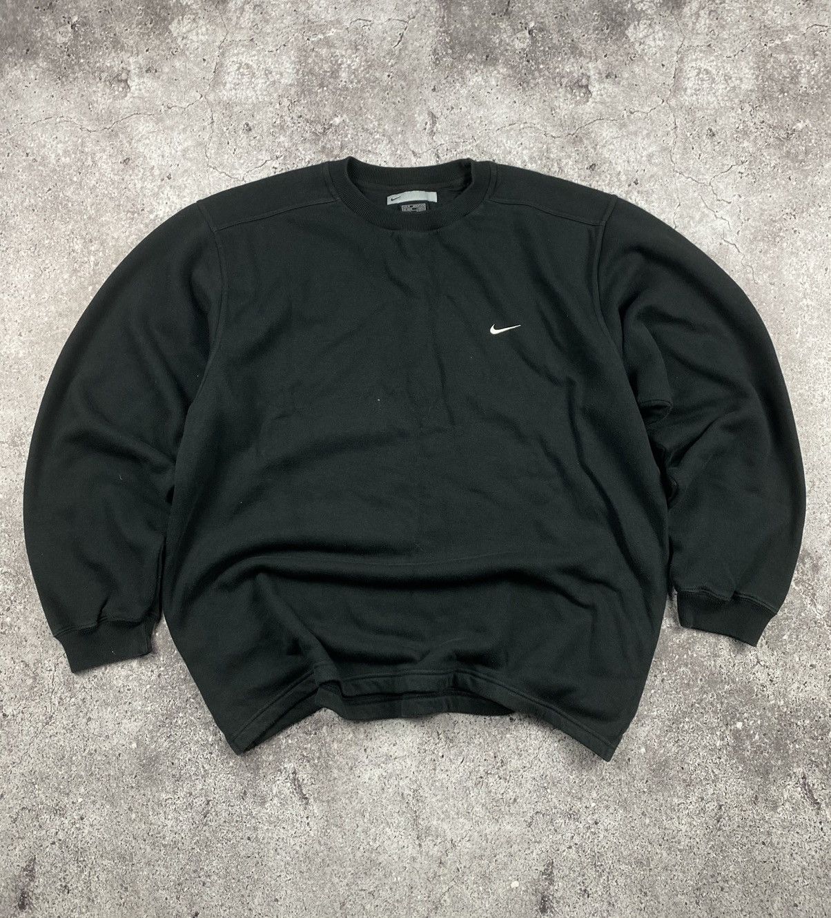 Nike × Vintage Rare Vintage 90 x sweatshirt big swoosh Nike Medium Size US M / EU 48-50 / 2 - 1 Thumbnail