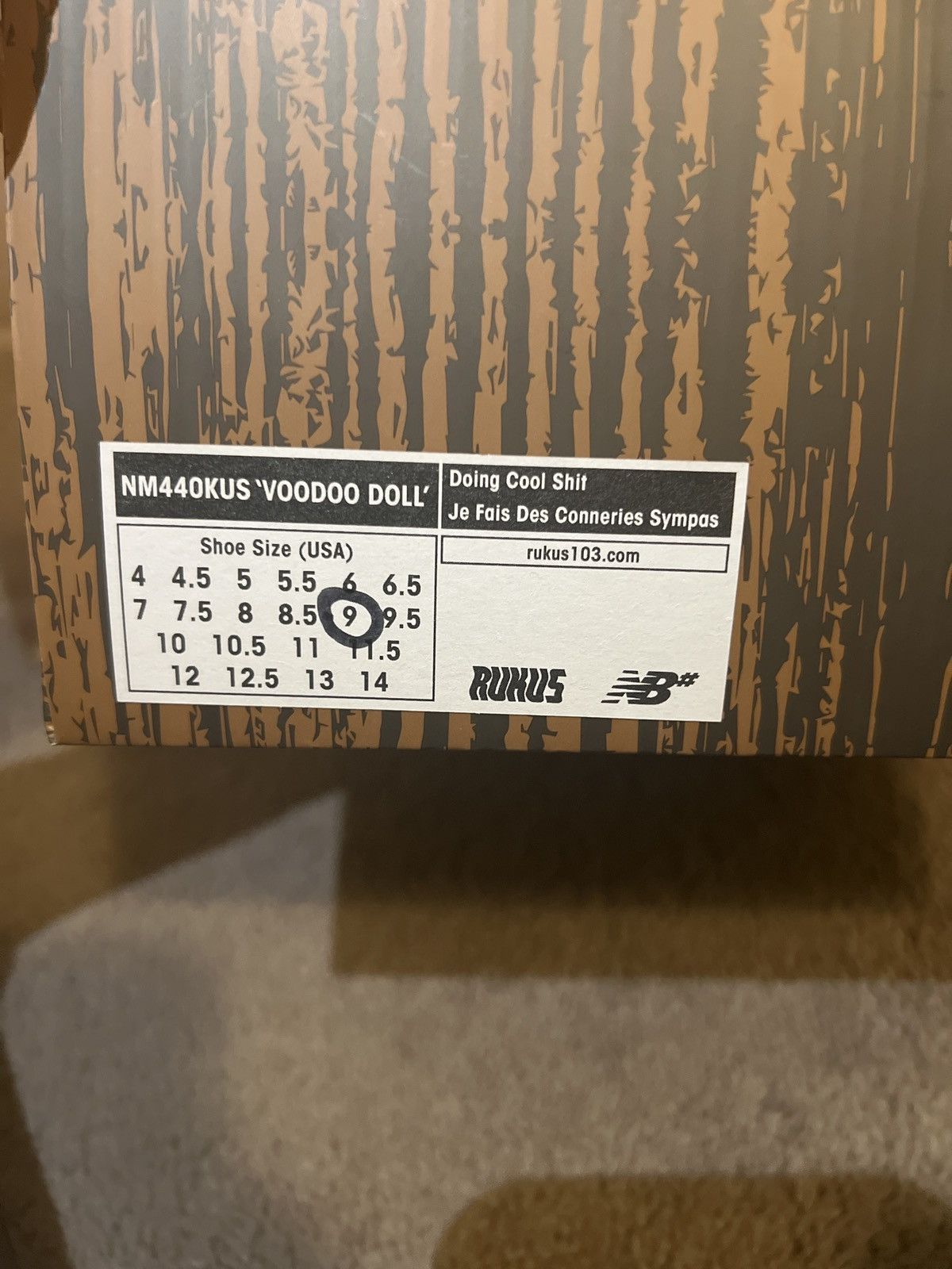 New Balance 440 “Voodoo Doll” SPECIAL BOX PAIR