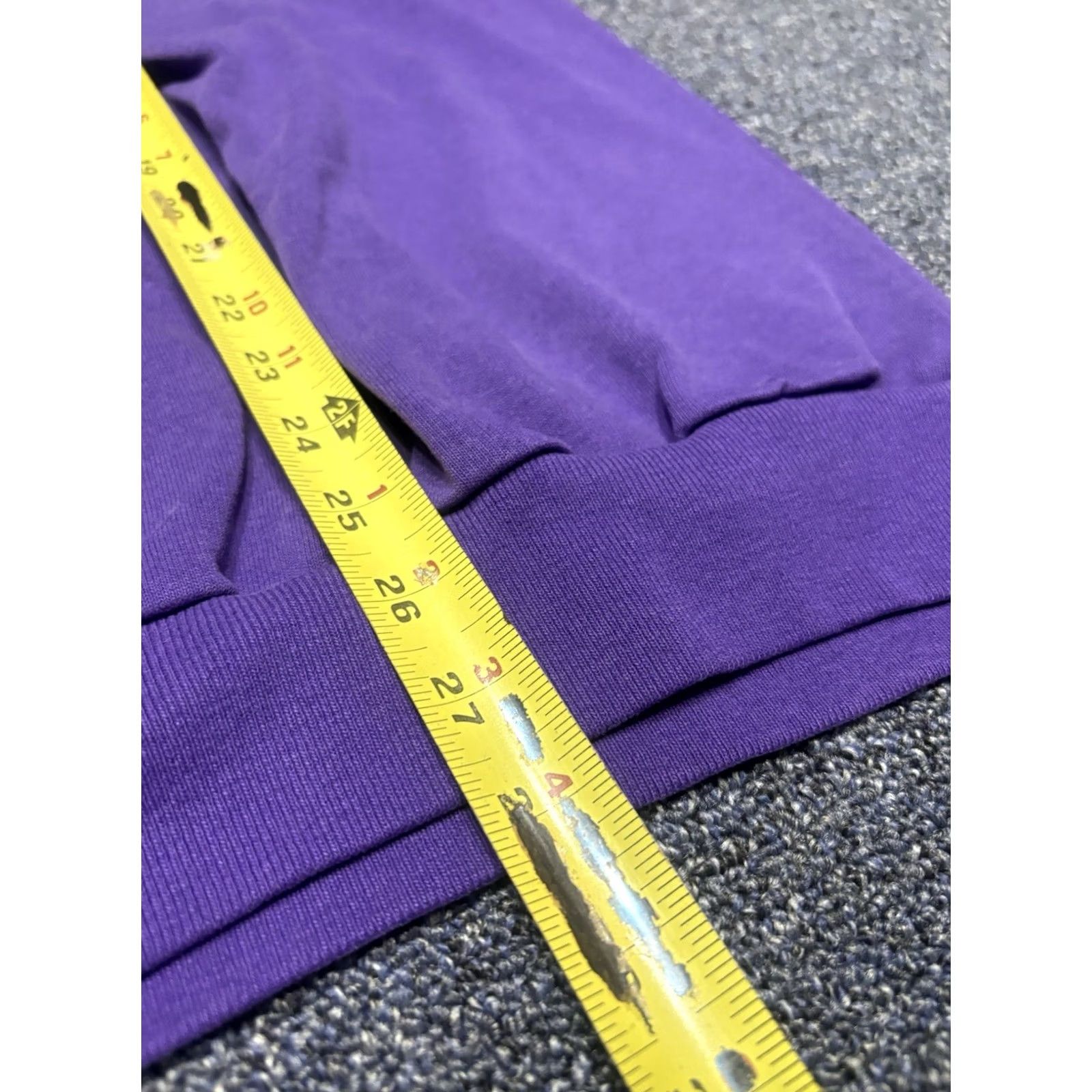 Champion VINTAGE Champion Sweatshirt Pullover 2XL Purple Crew Neck Long Sleeve Logo Sports 90s Men Size US XXL / EU 58 / 5 - 4 Thumbnail