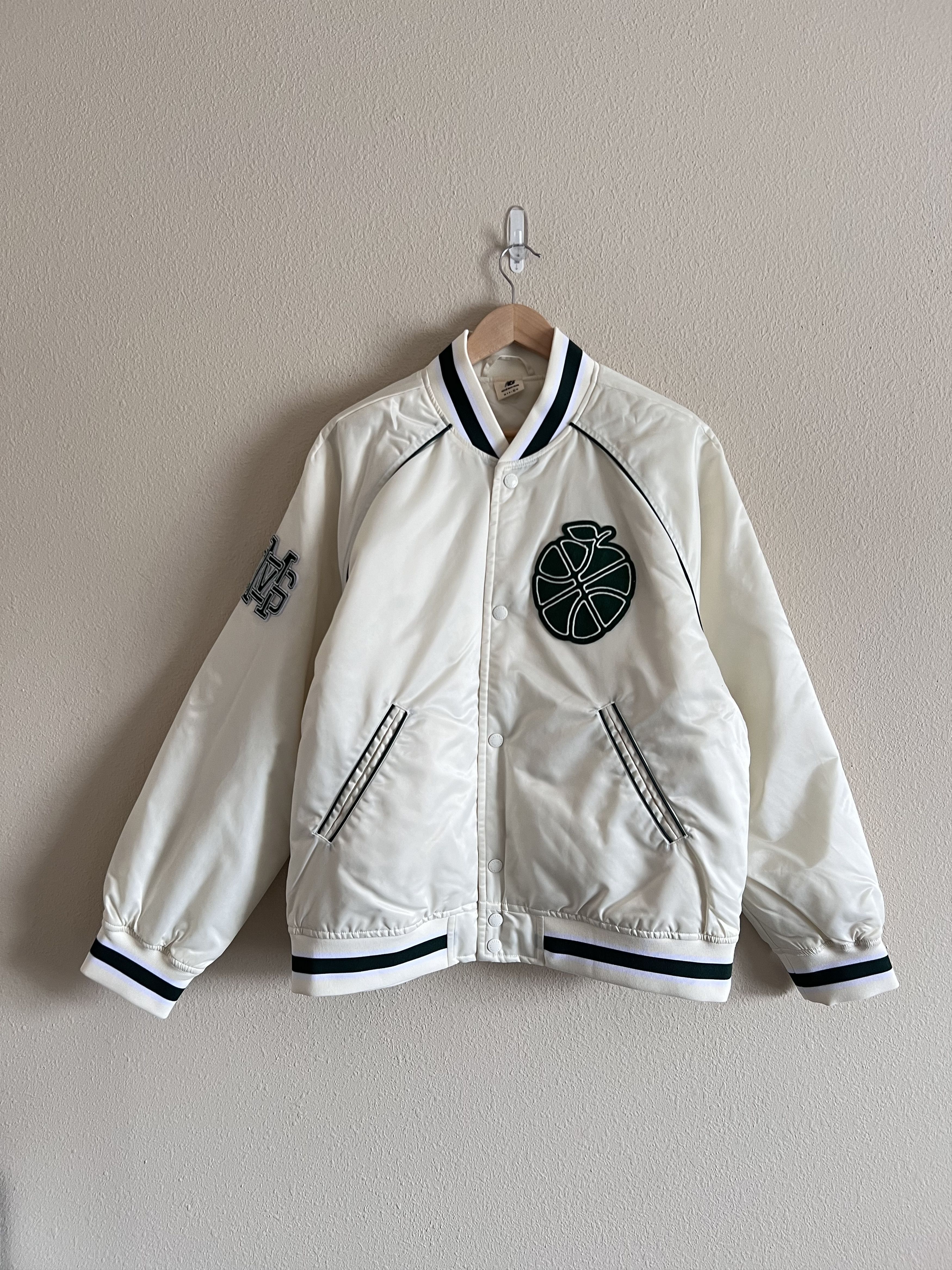 Aime Leon Dore × New Balance Aime Leon Dore New Balance Sonny NY Satin Team Jacket Size US XL / EU 56 / 4 - 1 Thumbnail