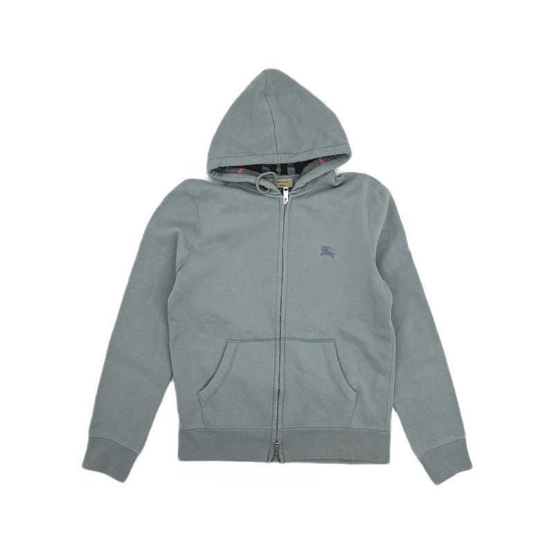 Burberry Burberry Men's Hooded Zip Sweatshirt 0079 Size US M / EU 48-50 / 2 - 1 Thumbnail