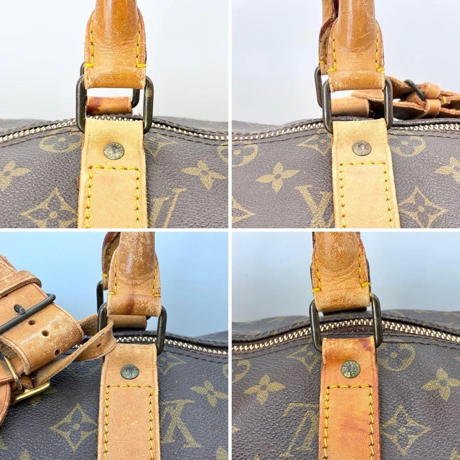 Louis Vuitton Louis Vuitton - Monogram Canvas Keepall 50 Travel Bag Size ONE SIZE - 7 Thumbnail