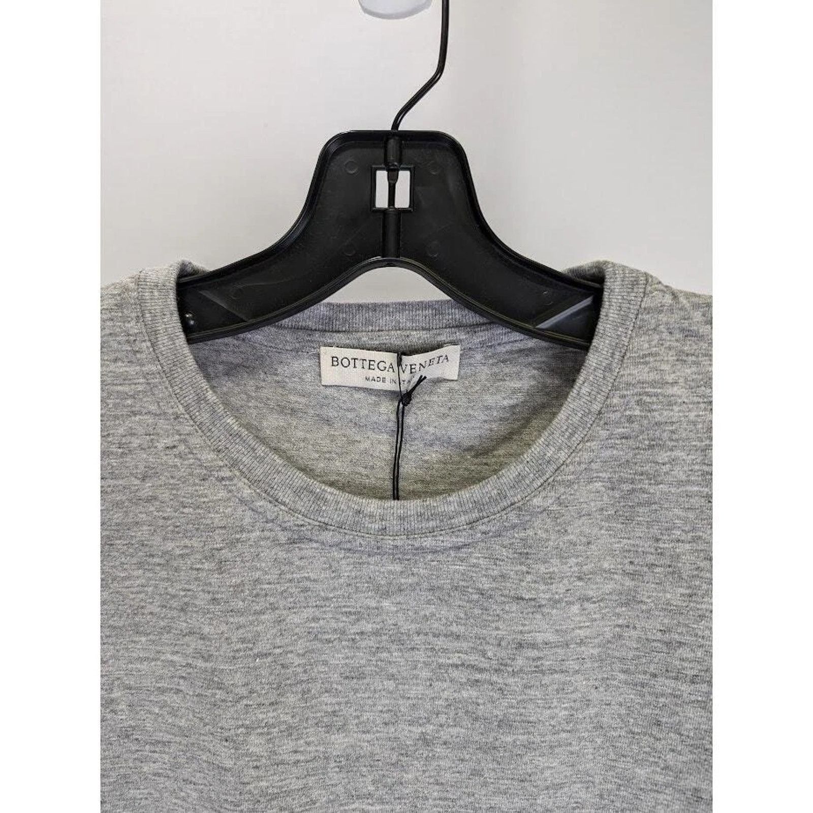 Bottega Veneta o1rshd1 Sunrise Light Cotton T-Shirt in Gray Size US S / EU 44-46 / 1 - 3 Thumbnail
