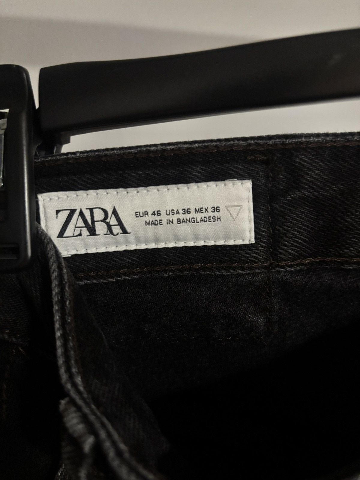 Zara Baggy Zara Jeans Black Size 36 Size US 36 / EU 52 - 5 Thumbnail