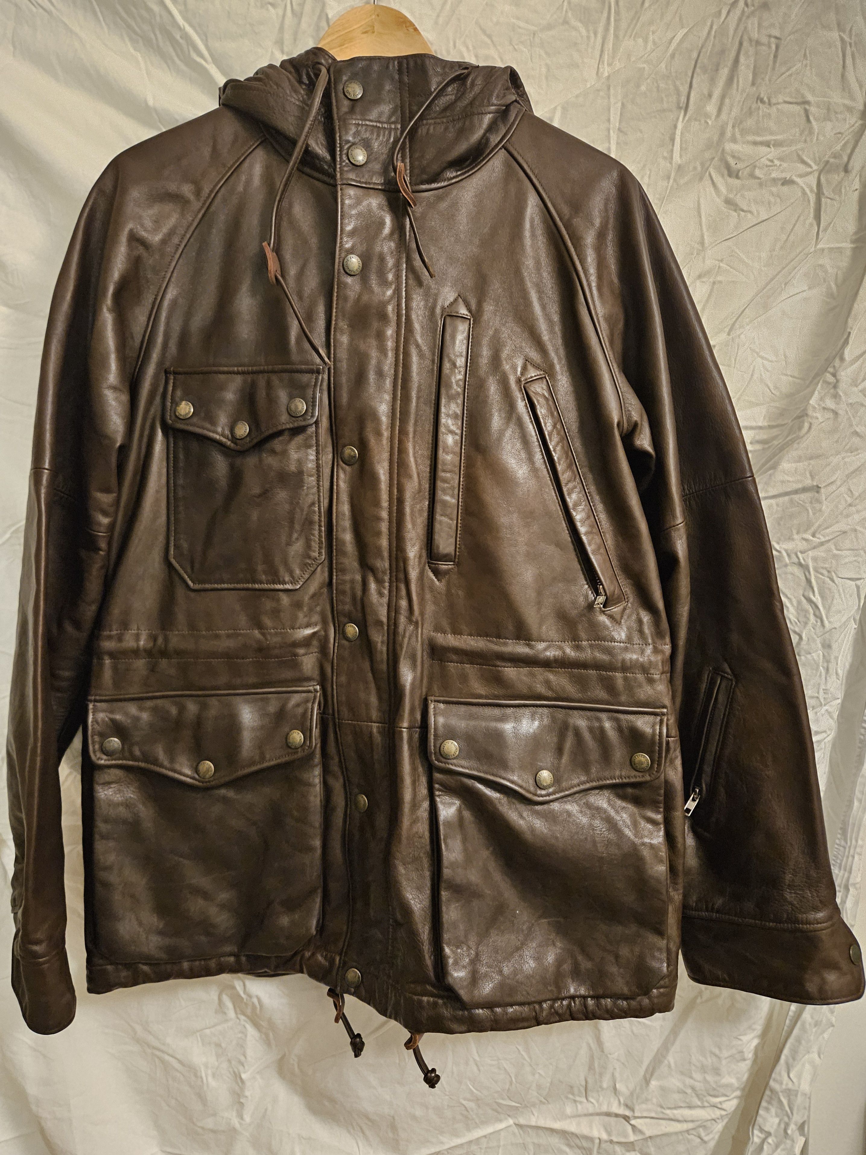 Engineered Garments Engineered Garments x Golden Bear Leather Field Parka Sample Size US M / EU 48-50 / 2 - 1 Thumbnail