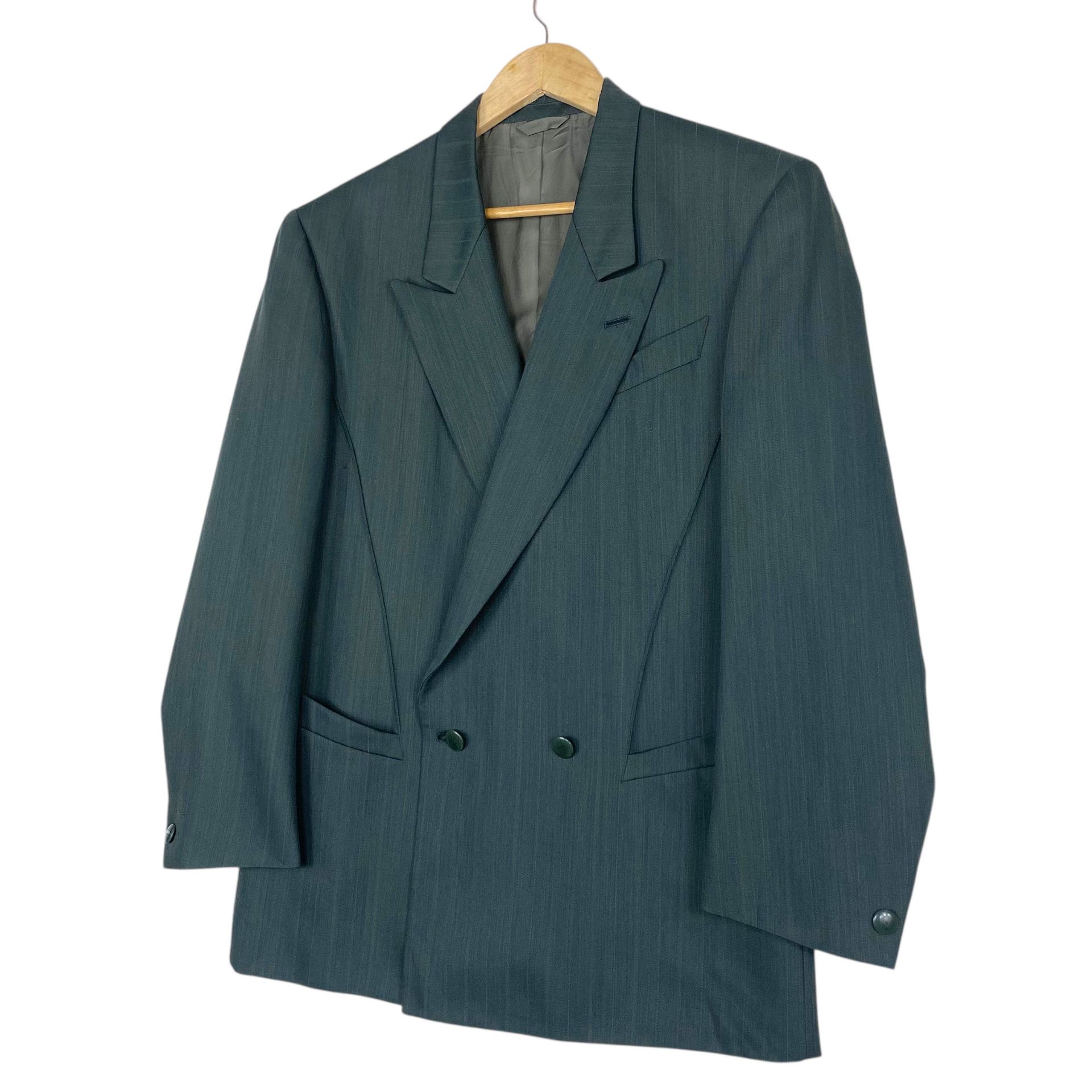 Thierry Mugler 💥THIERRY MUGLER ARCHIVES AW96 DOUBLE BREASTED JACKET Size US M / EU 48-50 / 2 - 2 Thumbnail