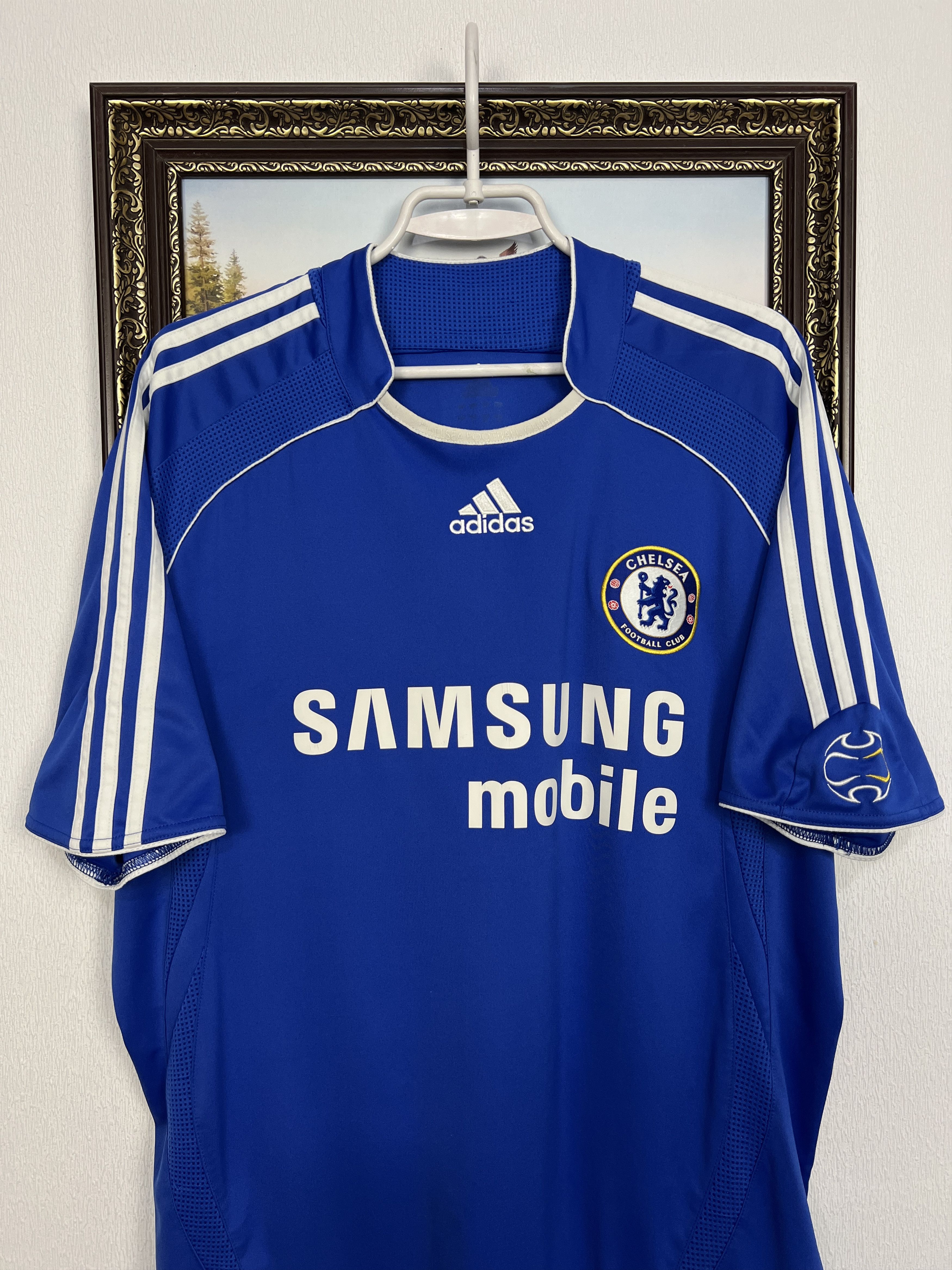 Adidas Chelsea Home football shirt 2006 Soccer Jersey Trikot Size US XL / EU 56 / 4 - 2 Thumbnail