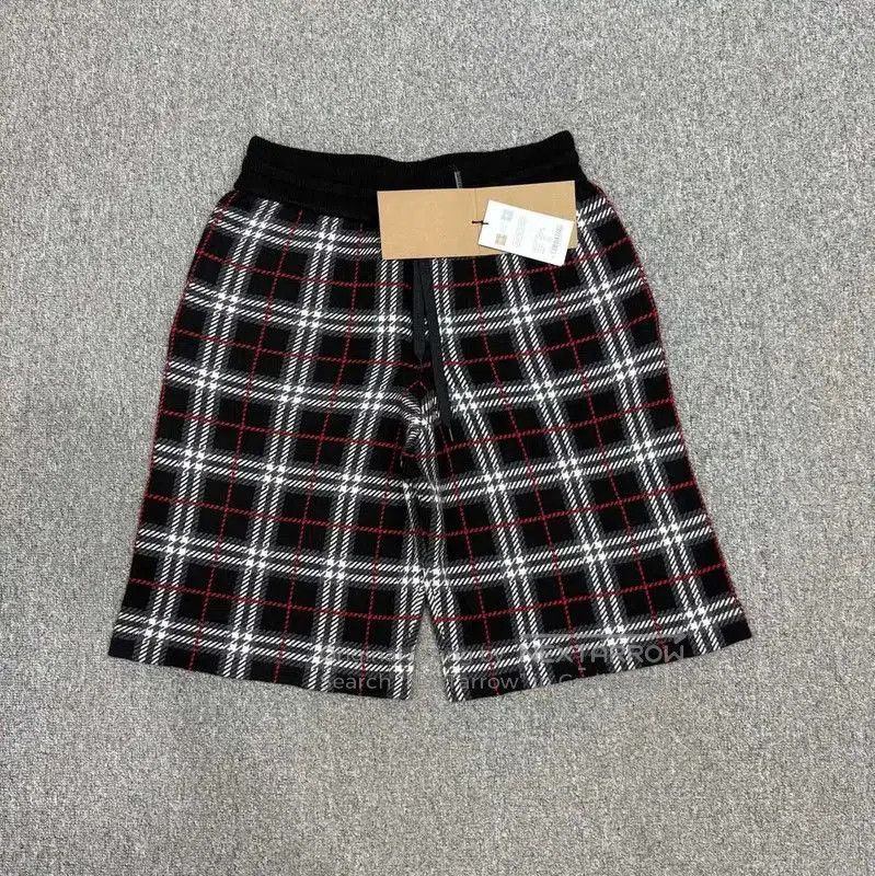Burberry Men's Multi-Color Polyester Shorts.