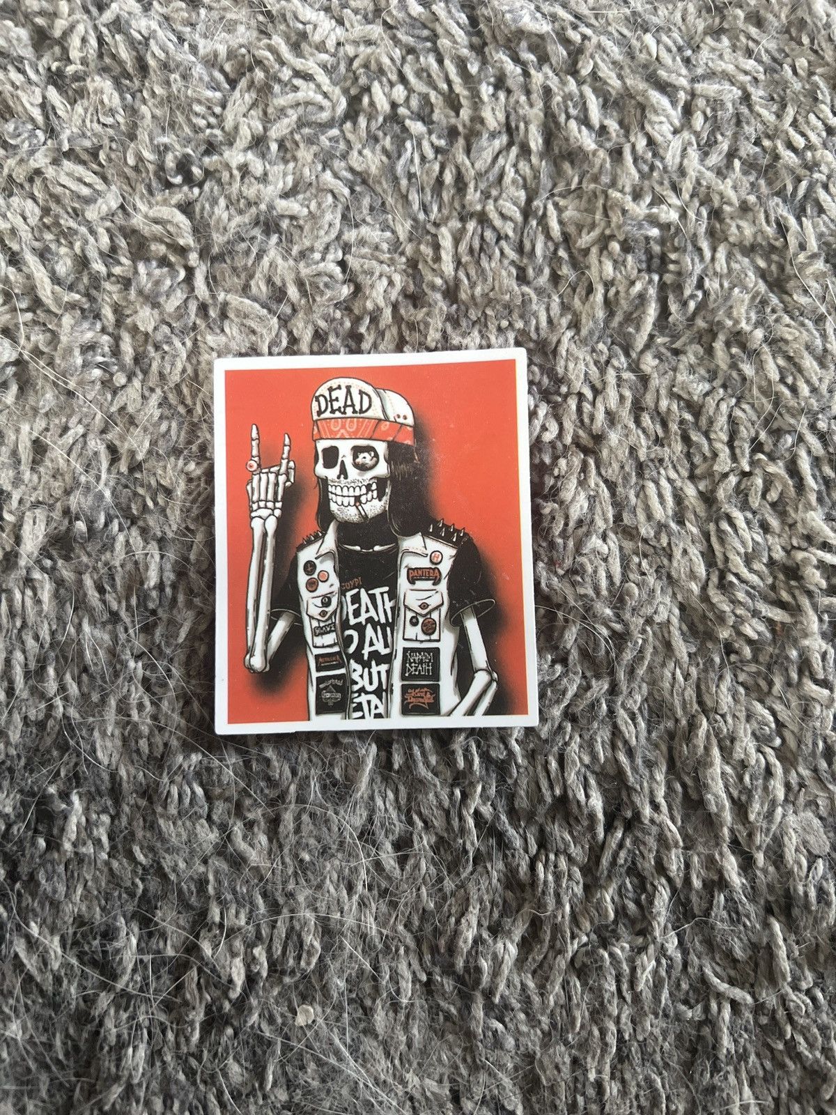 Band Tees × Hypebeast Pantera Skeleton Sticker Size ONE SIZE - 1 Thumbnail
