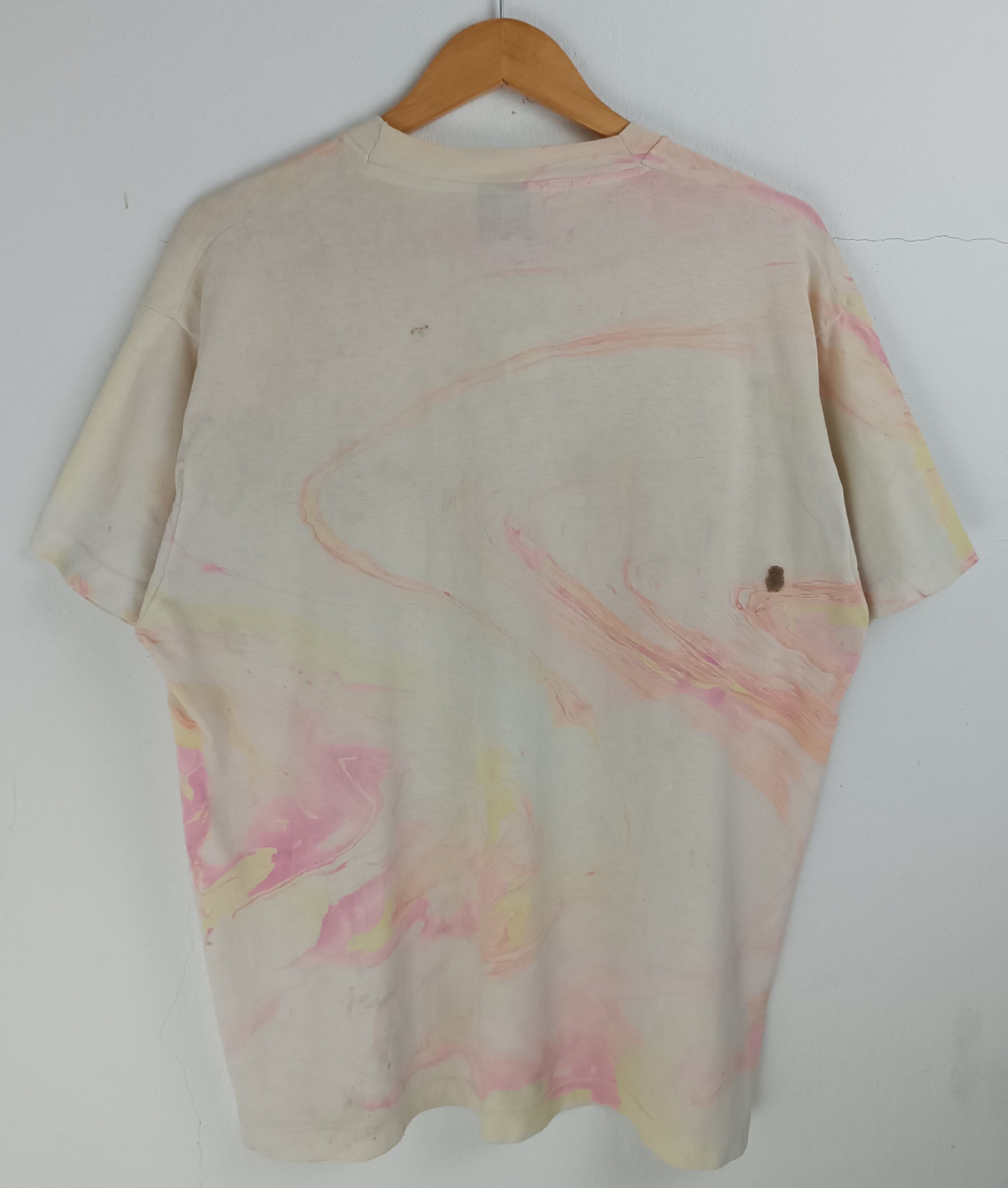 Vintage THRASHED FADED VINTAGE 80'S PINK FLOYD PATCHES RARE TEE Size US XL / EU 56 / 4 - 4 Thumbnail
