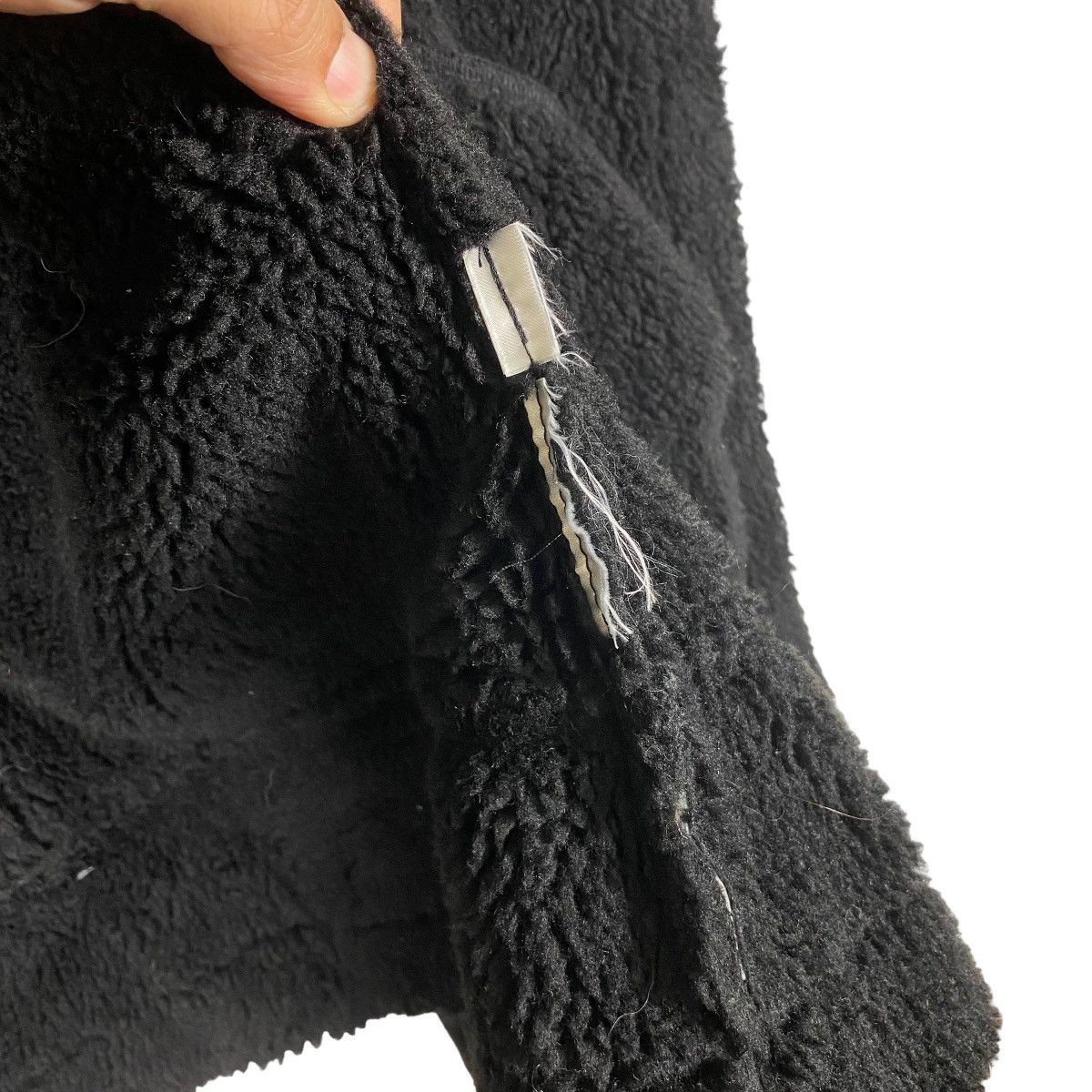 Zara Zara Black Faux Suede Jacket Size L / US 10 / IT 46 - 8 Thumbnail