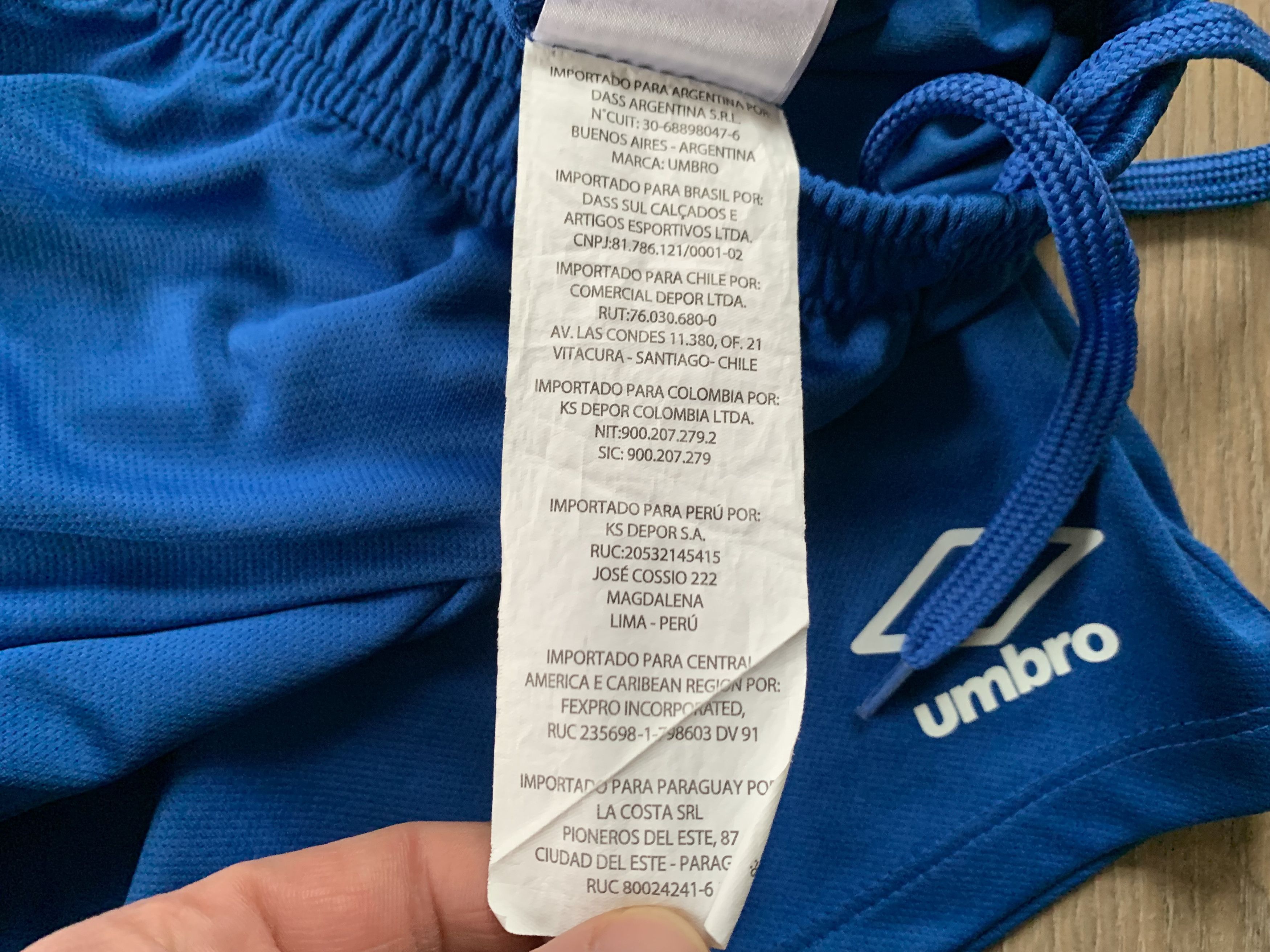Umbro Umbro Training Light Blue Shorts Size US 34 / EU 50 - 8 Thumbnail