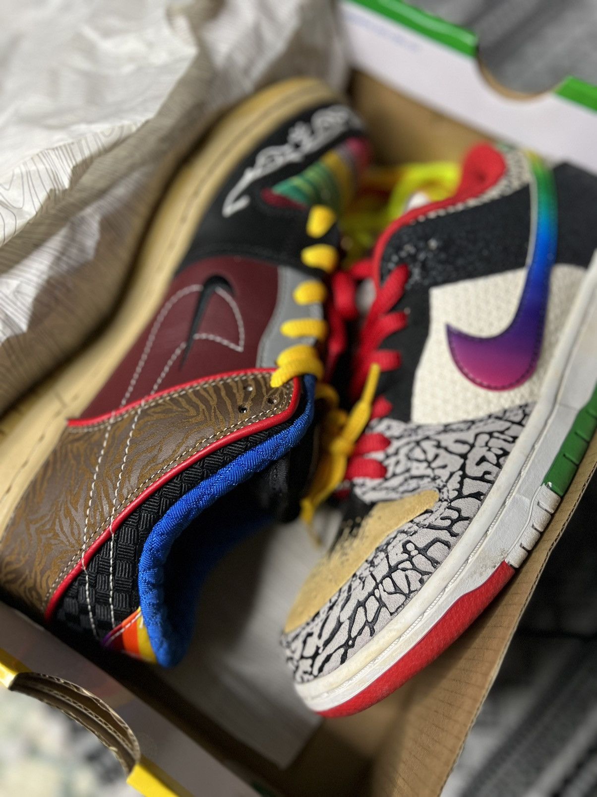 Nike Nike Sb Dunk Low Pro Qs What The Paul Size US 8 / EU 41 - 2 Thumbnail