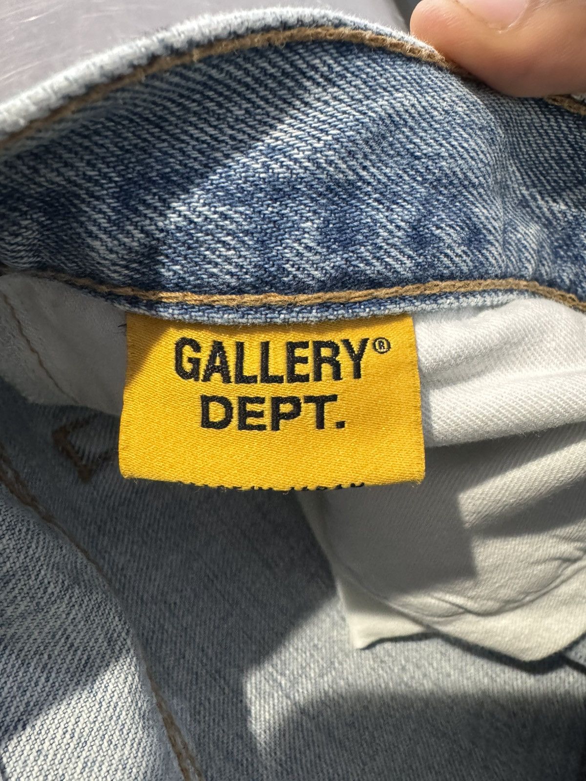 Gallery Dept. Gallery Dept Cage Denim Jeans Size US 34 / EU 50 - 7 Thumbnail