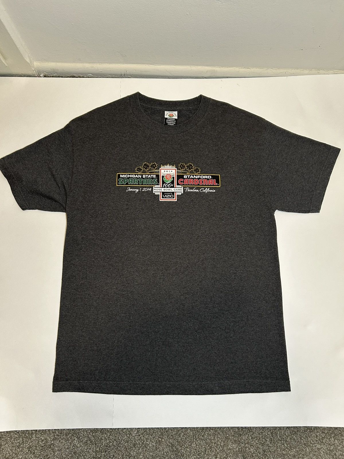 Other *OFFICIAL* 100th Rose Bowl Spartans Vs Cardinals 2014 Tee Size US L / EU 52-54 / 3 - 6 Thumbnail