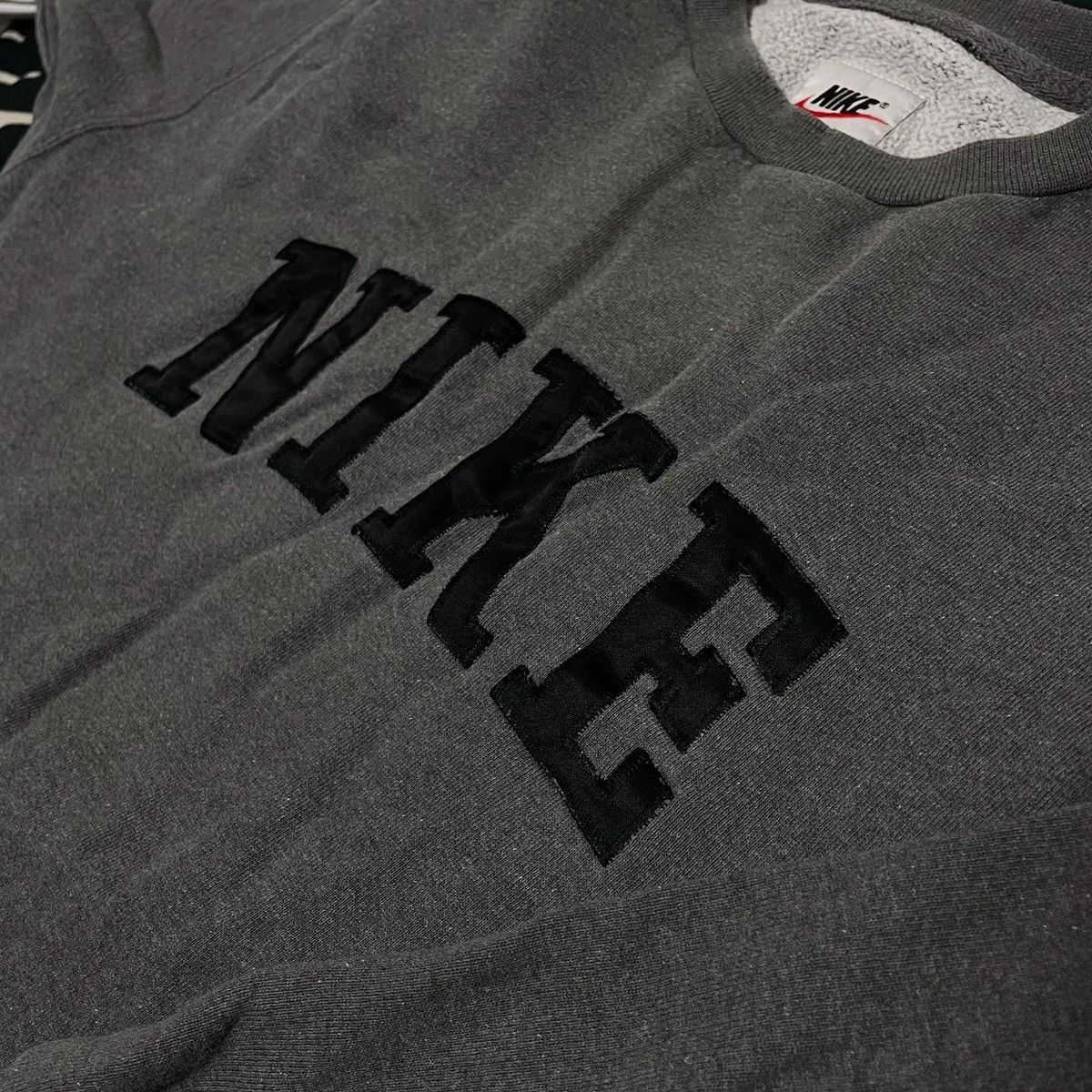 Nike VINTAGE NIKE SPELLOUT BOXY HEAVY COTTON BOXY SWEATSHIRT 90s Size US M / EU 48-50 / 2 - 4 Thumbnail