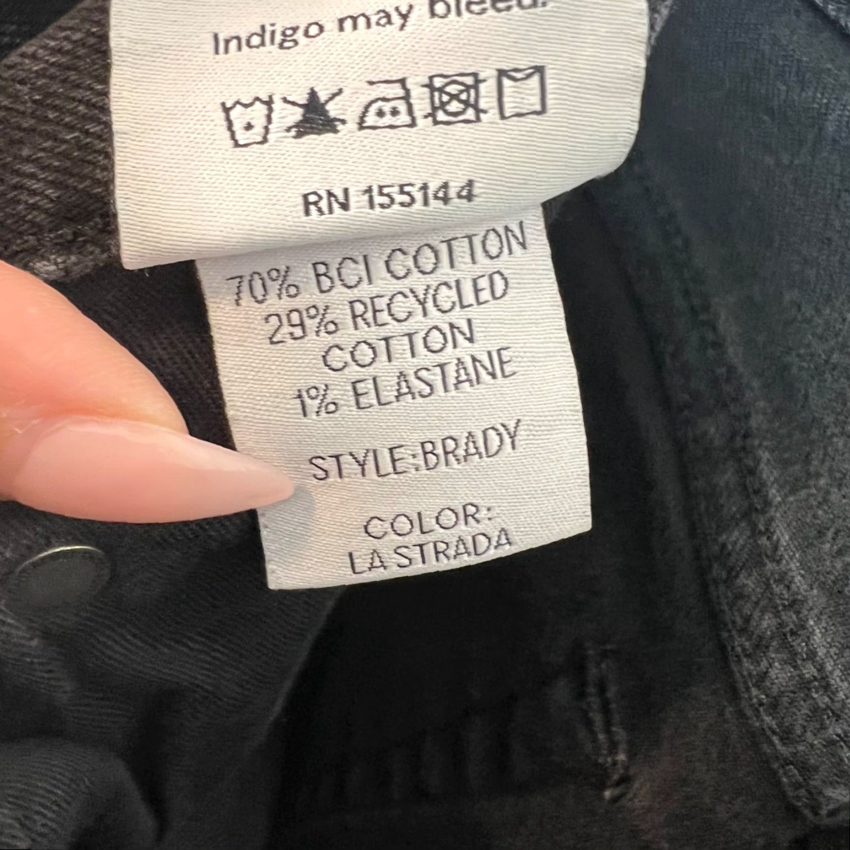 Boyish Boyish Brady La Strada Jeans Size 28 Black Denim Cotton Blend Women’s Jeans 5-Pocket Straight Inseam 25 in Vintage No Mens Womens Girls Size 28" / US 6 / IT 42 - 4 Thumbnail