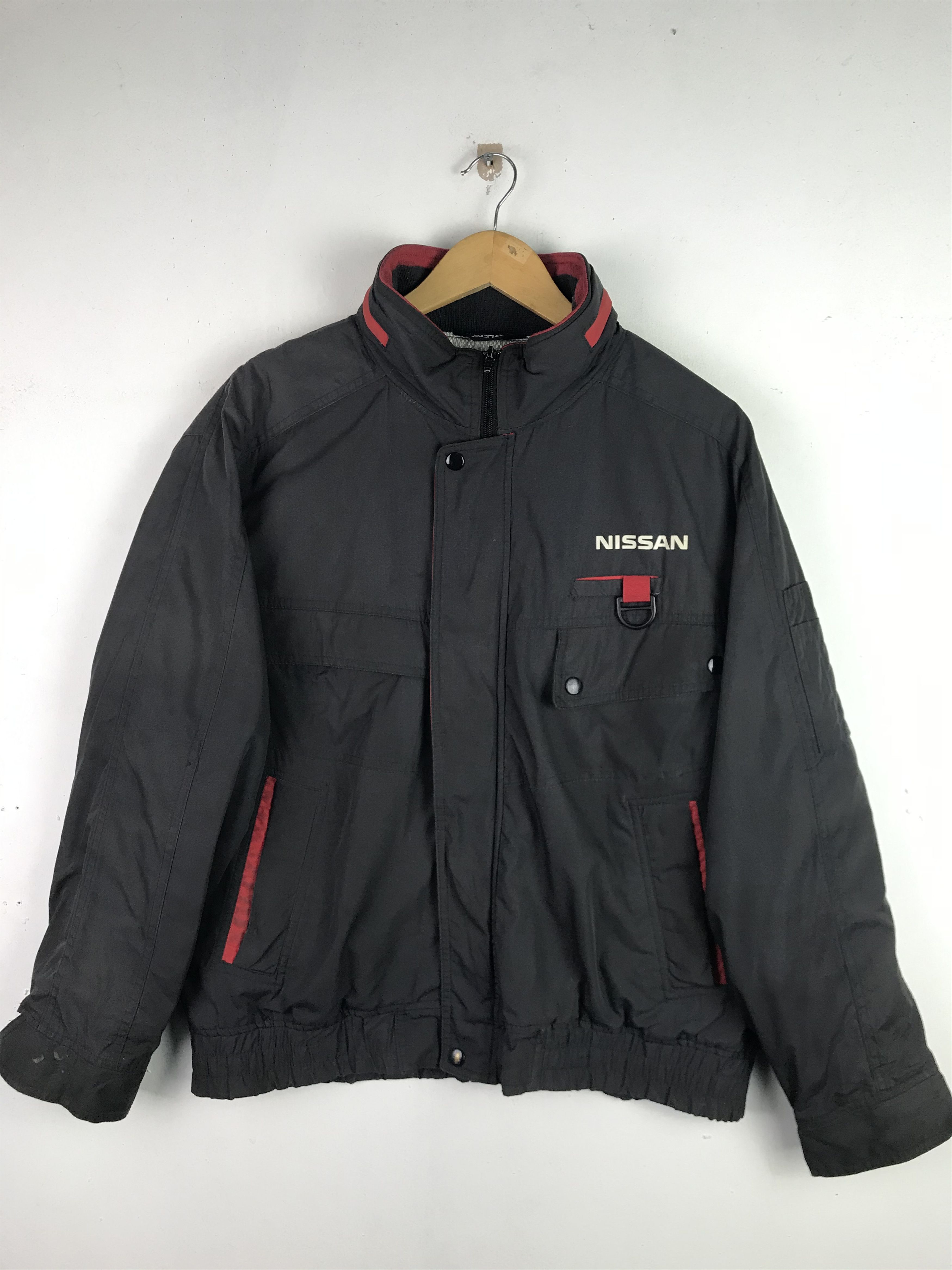 Sports Specialties × Vintage Vintage 90's Nissan Jacket Rare Design Size US L / EU 52-54 / 3 - 1 Thumbnail