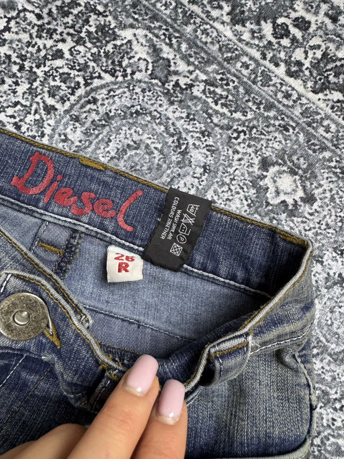 Diesel Vintage Y2K Diesel Jeans Women – Size 26R Size 26" / US 2 / IT 38 - 4 Thumbnail