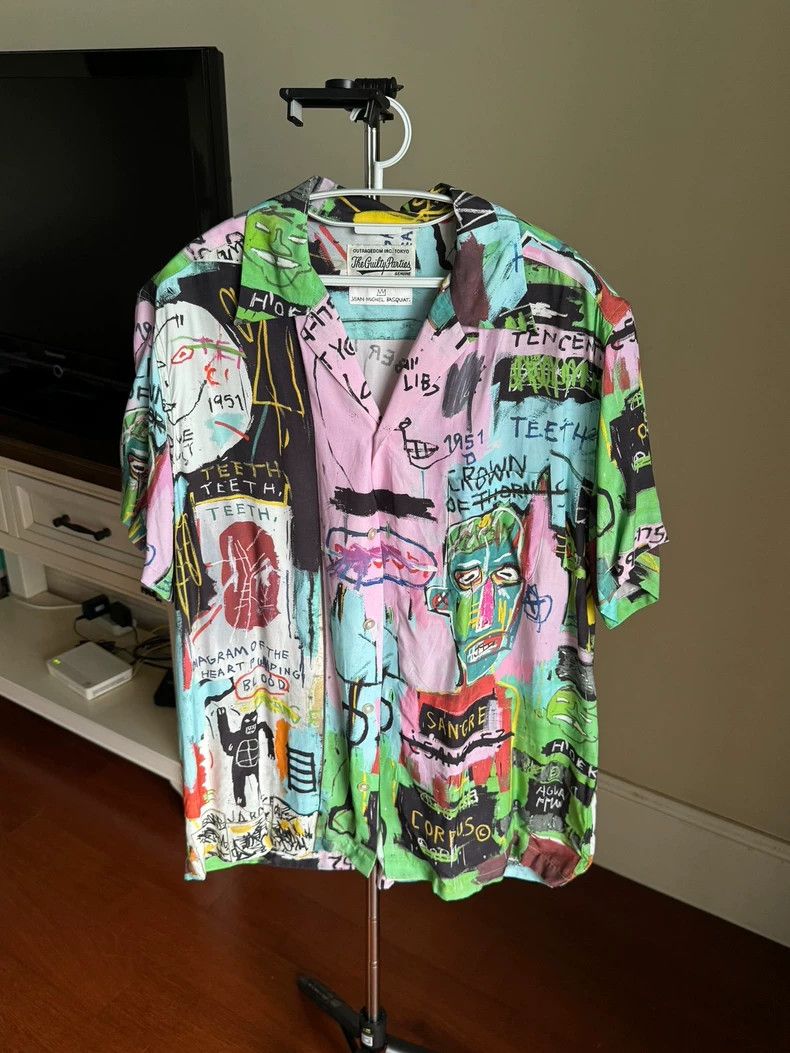 Wacko Maria Wacko Maria Short Sleeve Basquiat Shirt Size US L / EU 52-54 / 3 - 1 Thumbnail