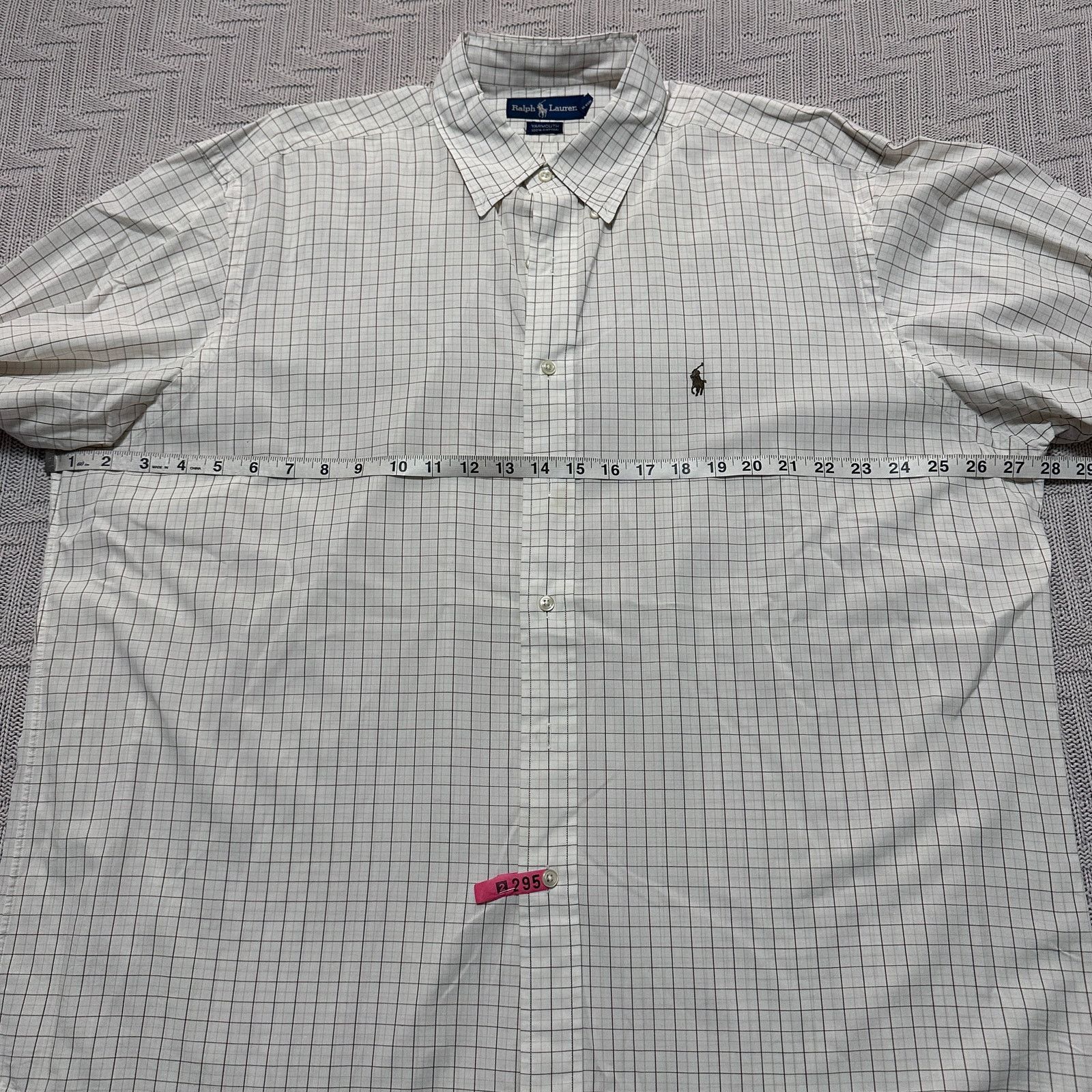 Ralph Lauren Ralph Lauren brown plaid Yarmouth button down Size US XL / EU 56 / 4 - 6 Thumbnail