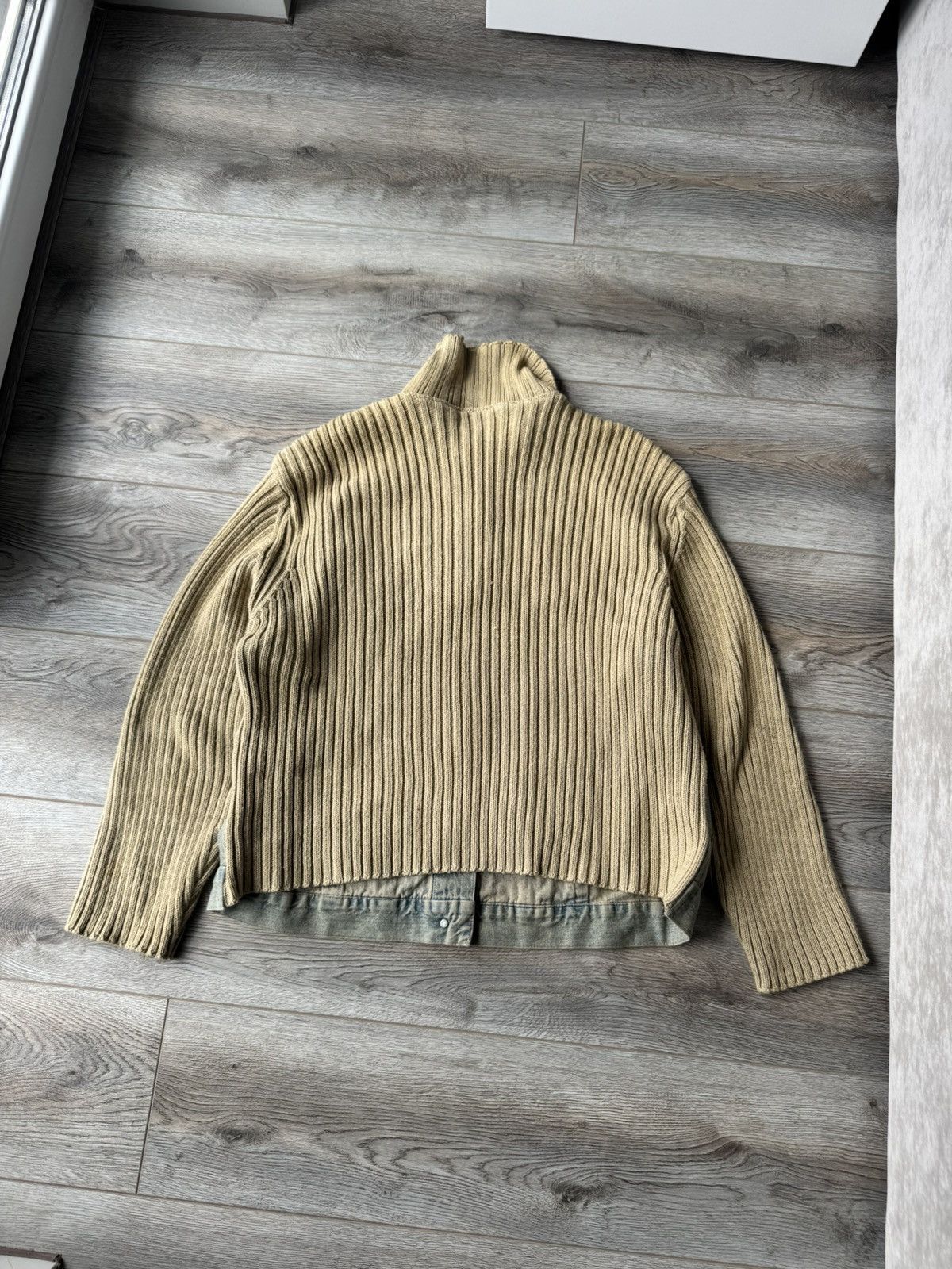 If Six Was Nine Vintage Japan Style Denim&Knit Y2k Woman's Jacket Size M / US 6-8 / IT 42-44 - 11 Thumbnail