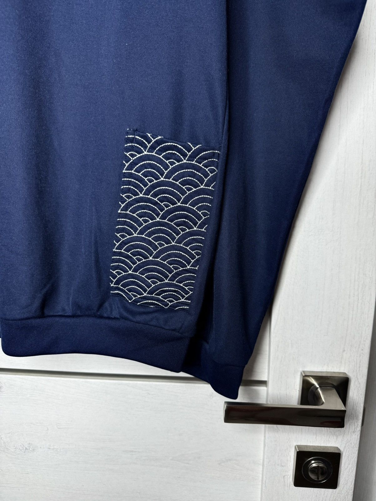 Adidas Adidas Originals Japan Pack Track Jacket Navy Seigaiha Rare Size US L / EU 52-54 / 3 - 6 Thumbnail