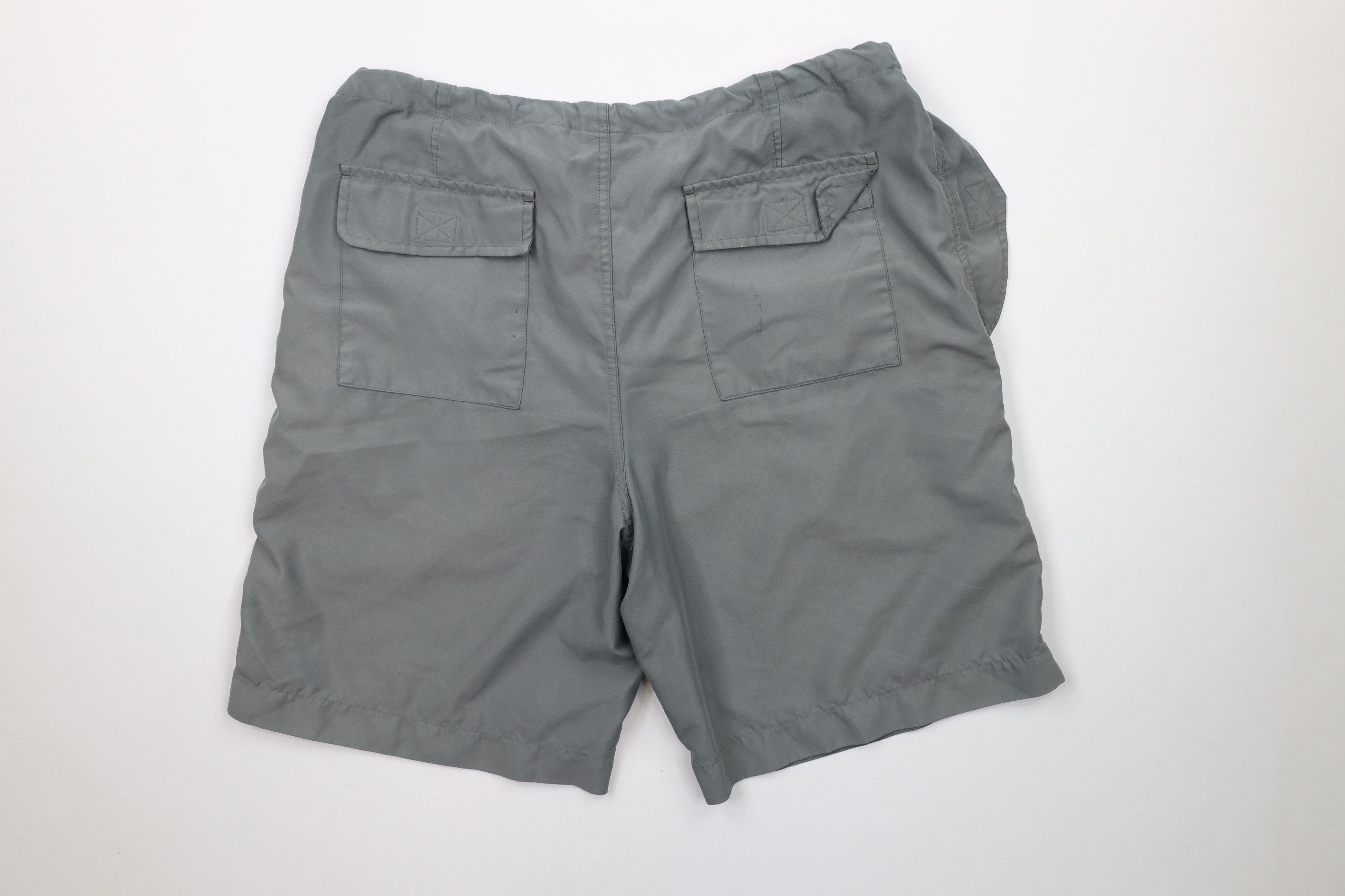 Gap × Vintage Vintage Gap Baggy Fit Microfiber Shorts Gray Polyester Size US 32 / EU 48 - 10 Thumbnail