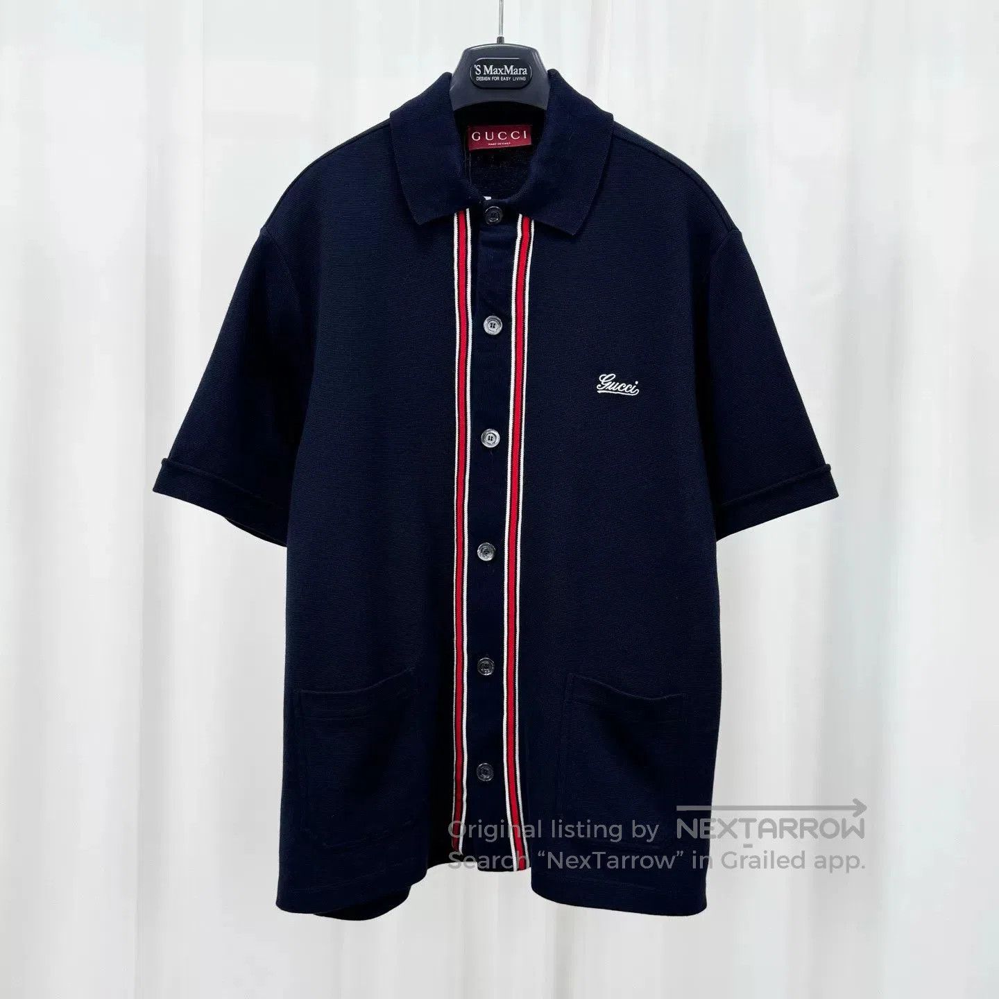 Gucci Gucci 2025 Embroidered Letter Knit Polo. Size US S / EU 44-46 / 1 - 1 Thumbnail
