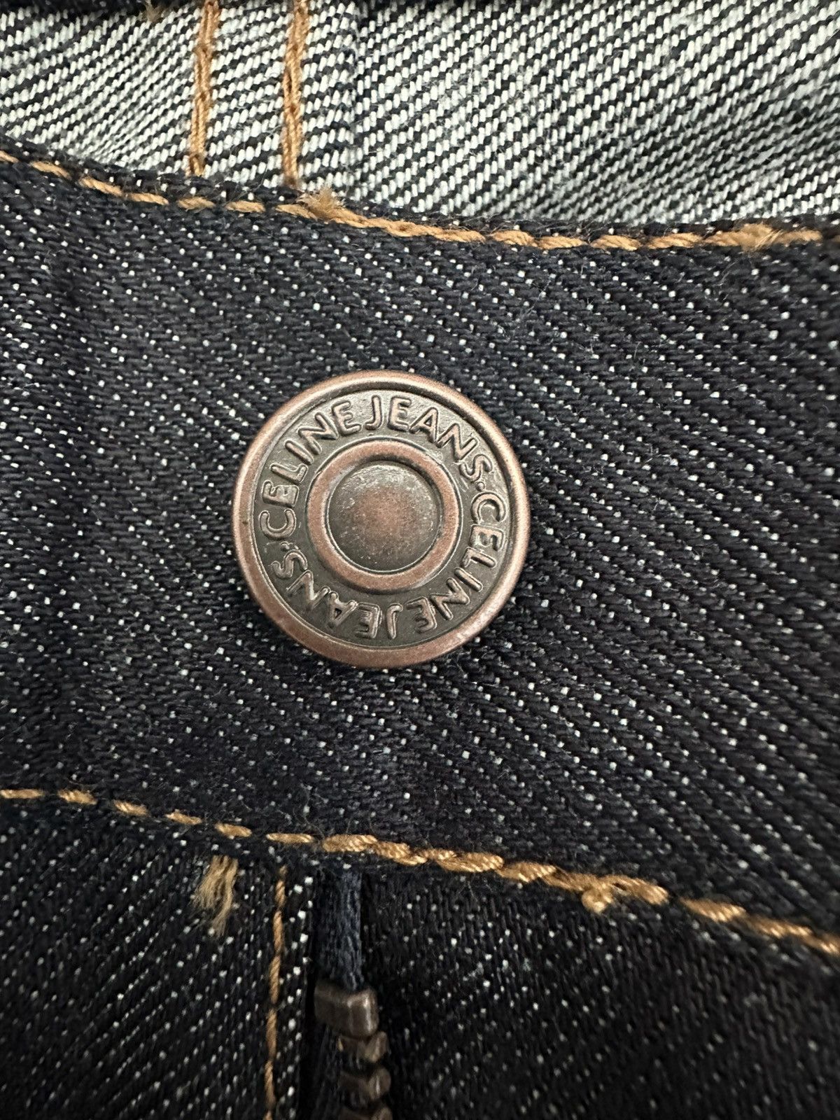 Celine Celine by Hedi Slimane Raw Denim Jeans Size US 27 - 3 Thumbnail