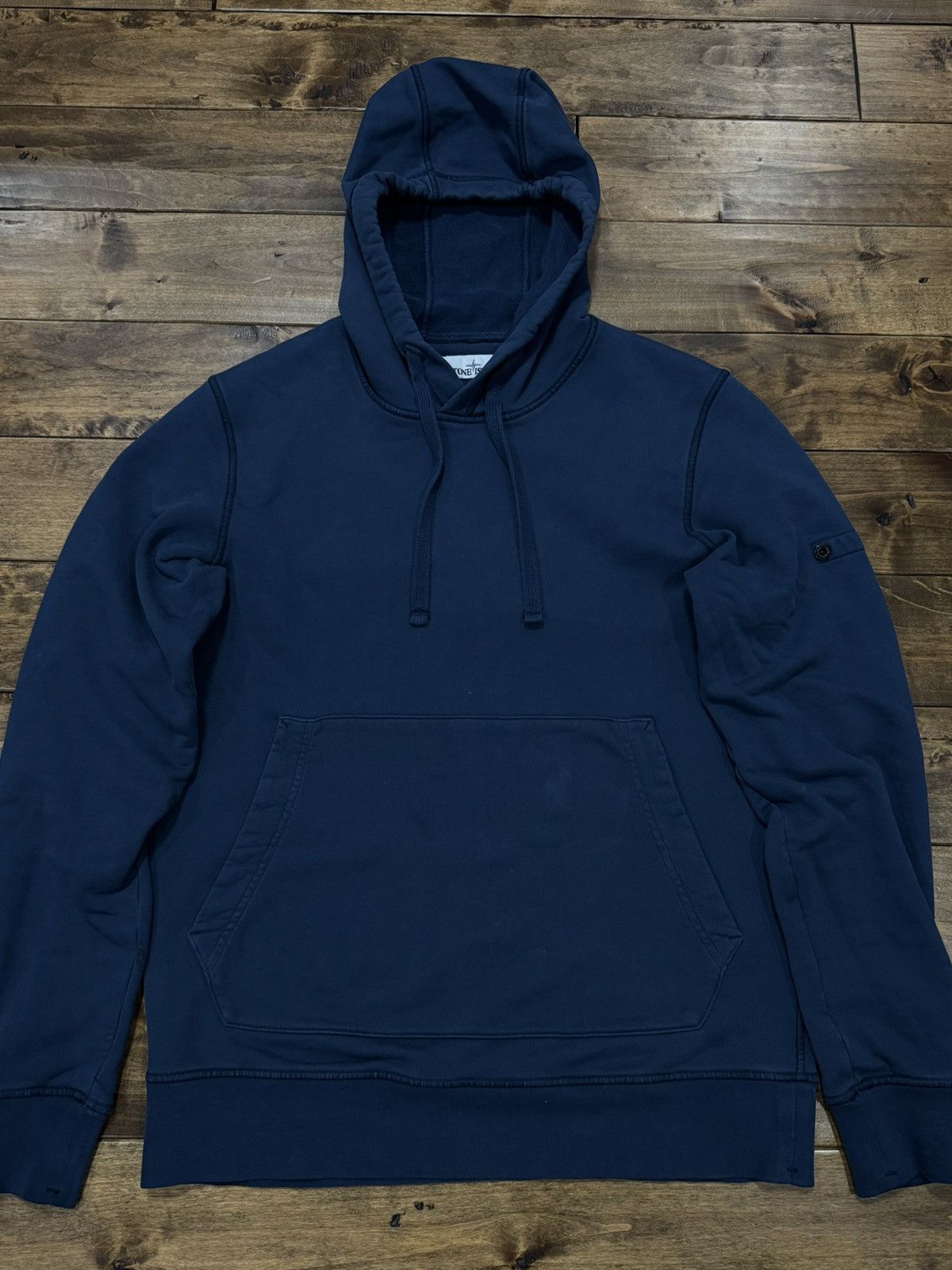 Stone Island Stone Island Navy Pullover Hoodie Size M Size US M / EU 48-50 / 2 - 3 Thumbnail