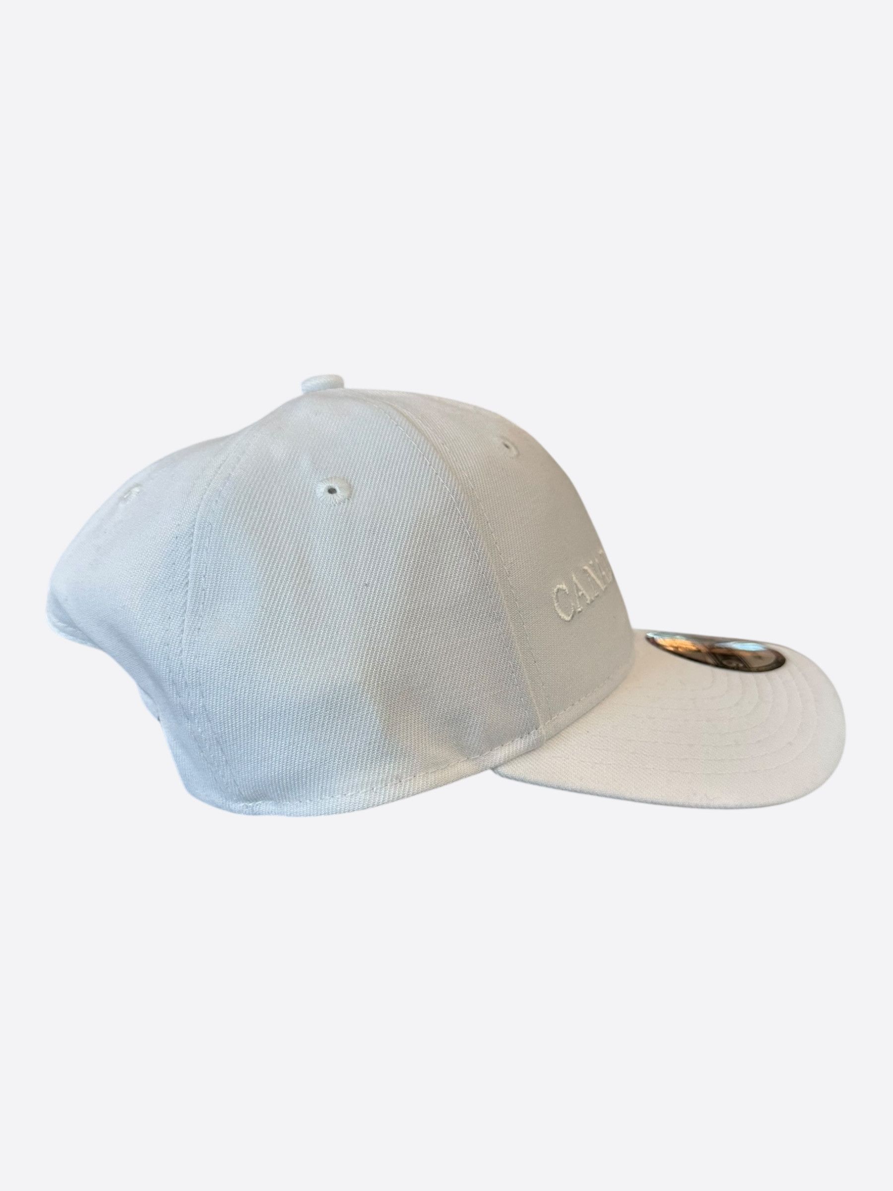 Canada Goose Canada Goose White Embroidered Logo Hat Size ONE SIZE - 2 Thumbnail