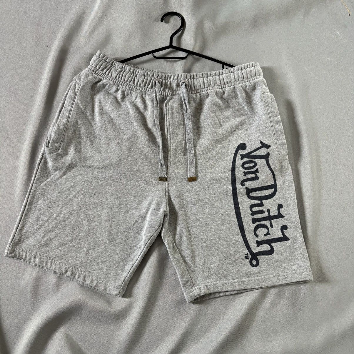 Von Dutch Von Dutch shorts large grey big logo streetwear Size US 34 / EU 50 - 4 Thumbnail