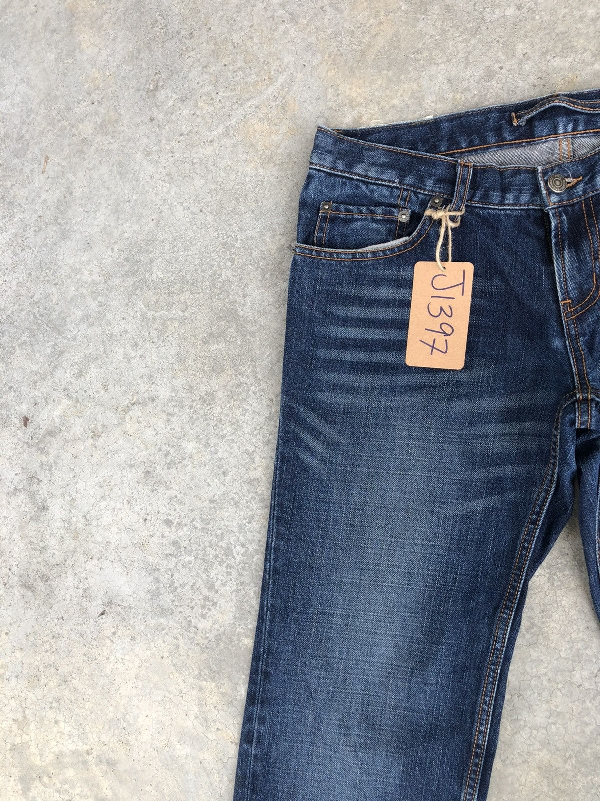 PPFM PPFM Snake Skin Distressed Jeans Size US 32 / EU 48 - 4 Thumbnail
