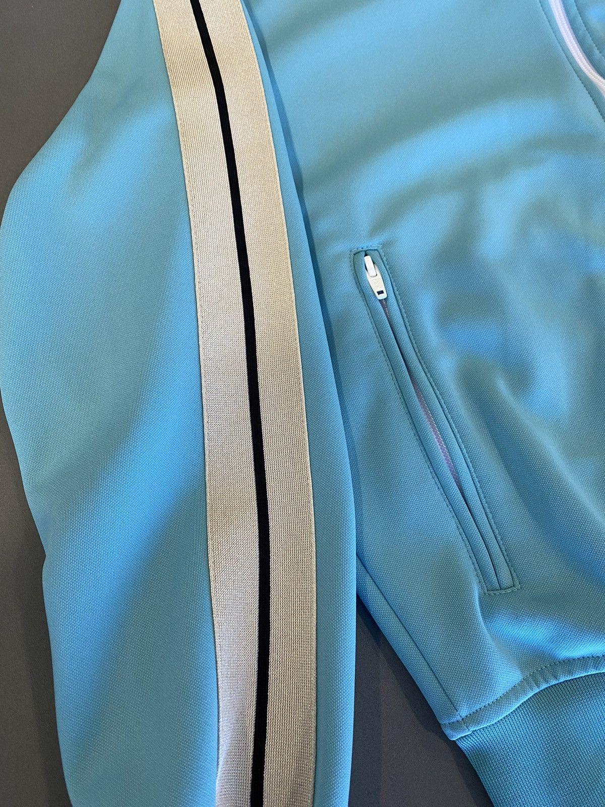 Palm Angels Palm Angels Teal Track Jacket Size US S / EU 44-46 / 1 - 3 Thumbnail