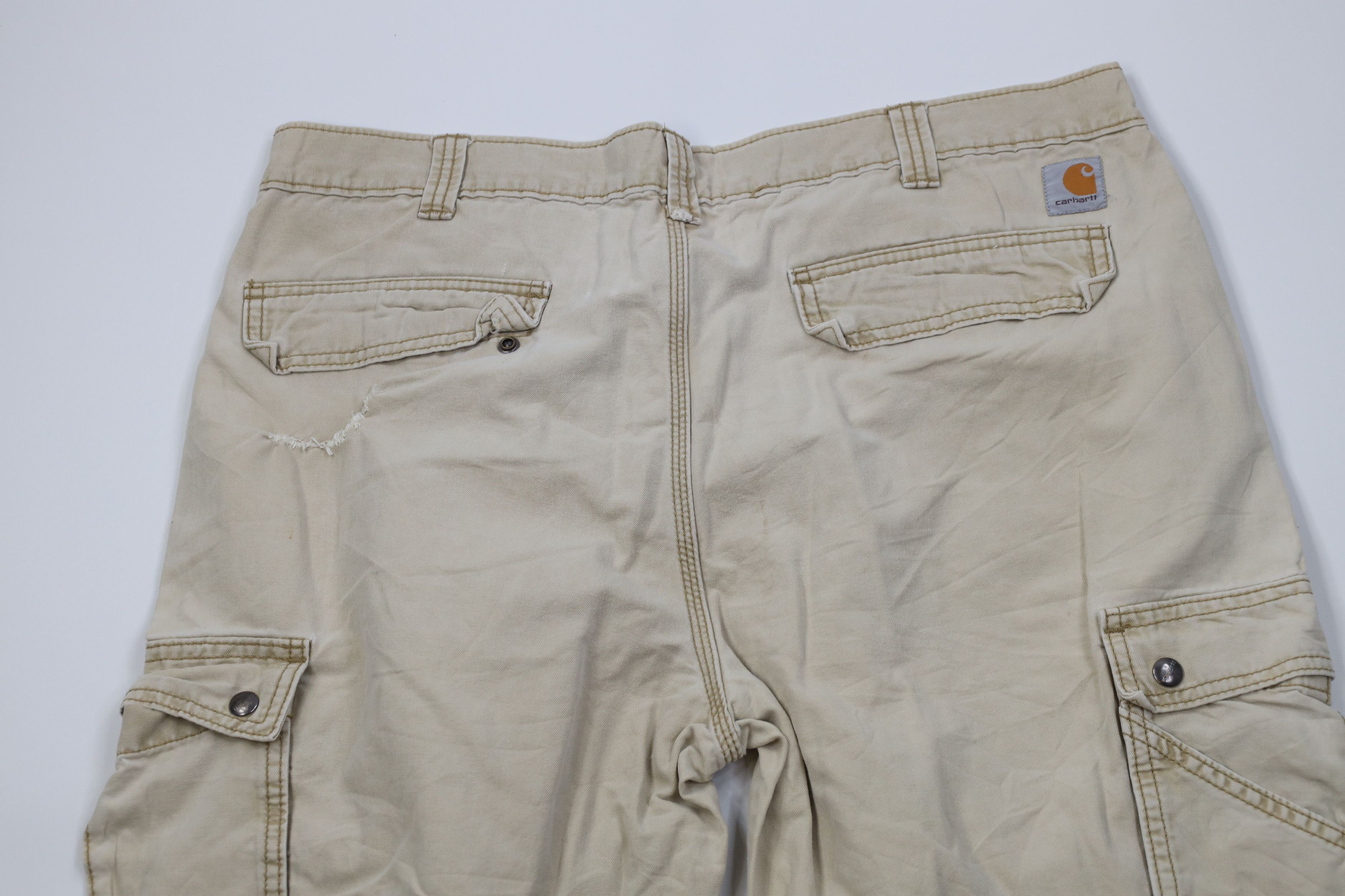 Carhartt Vintage Y2K Carhartt Relaxed Fit Wide Leg Cargo Pants Size US 38 / EU 54 - 10 Thumbnail