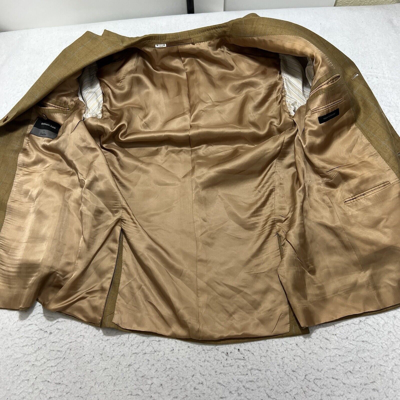 Ermenegildo Zegna Ermenegildo Zegna 44 Regular Silk & Cashmere Suit Jacket Size 44R - 6 Thumbnail