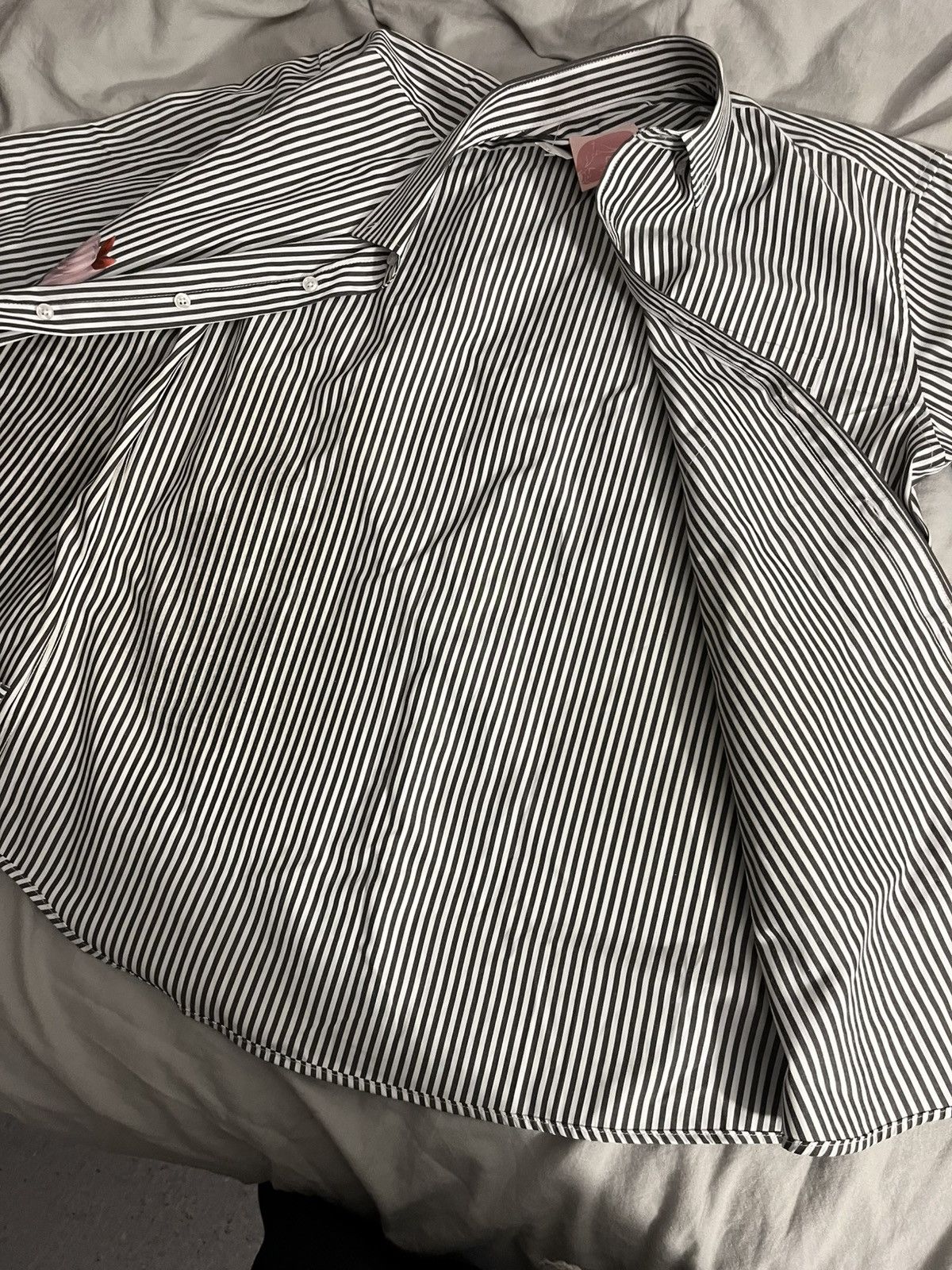Other Son ludo guitar girl button up striped shirt Size US XL / EU 56 / 4 - 9 Thumbnail