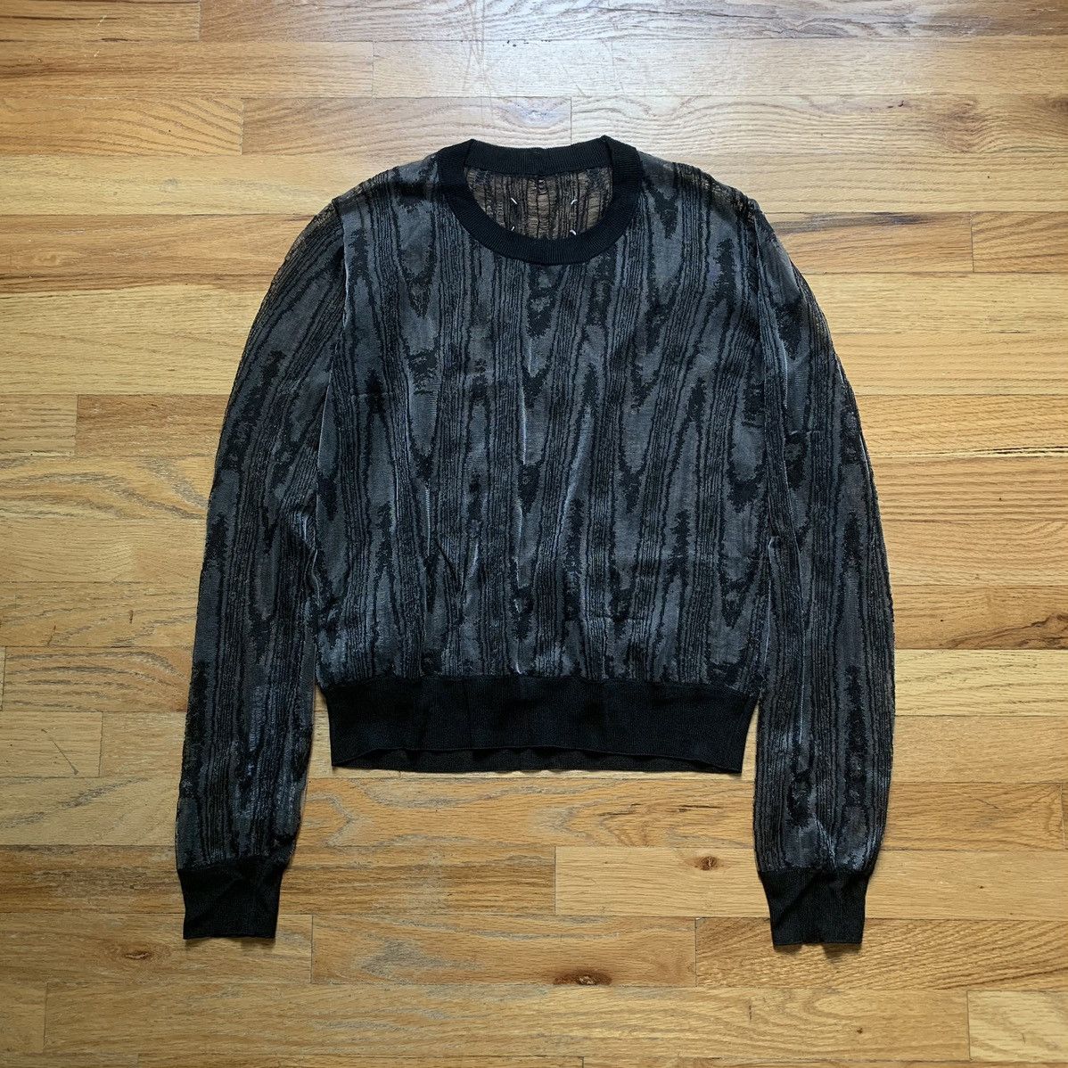 John Galliano SS2020 Sheer Knit Sweater Size L / US 10 / IT 46 - 1 Thumbnail