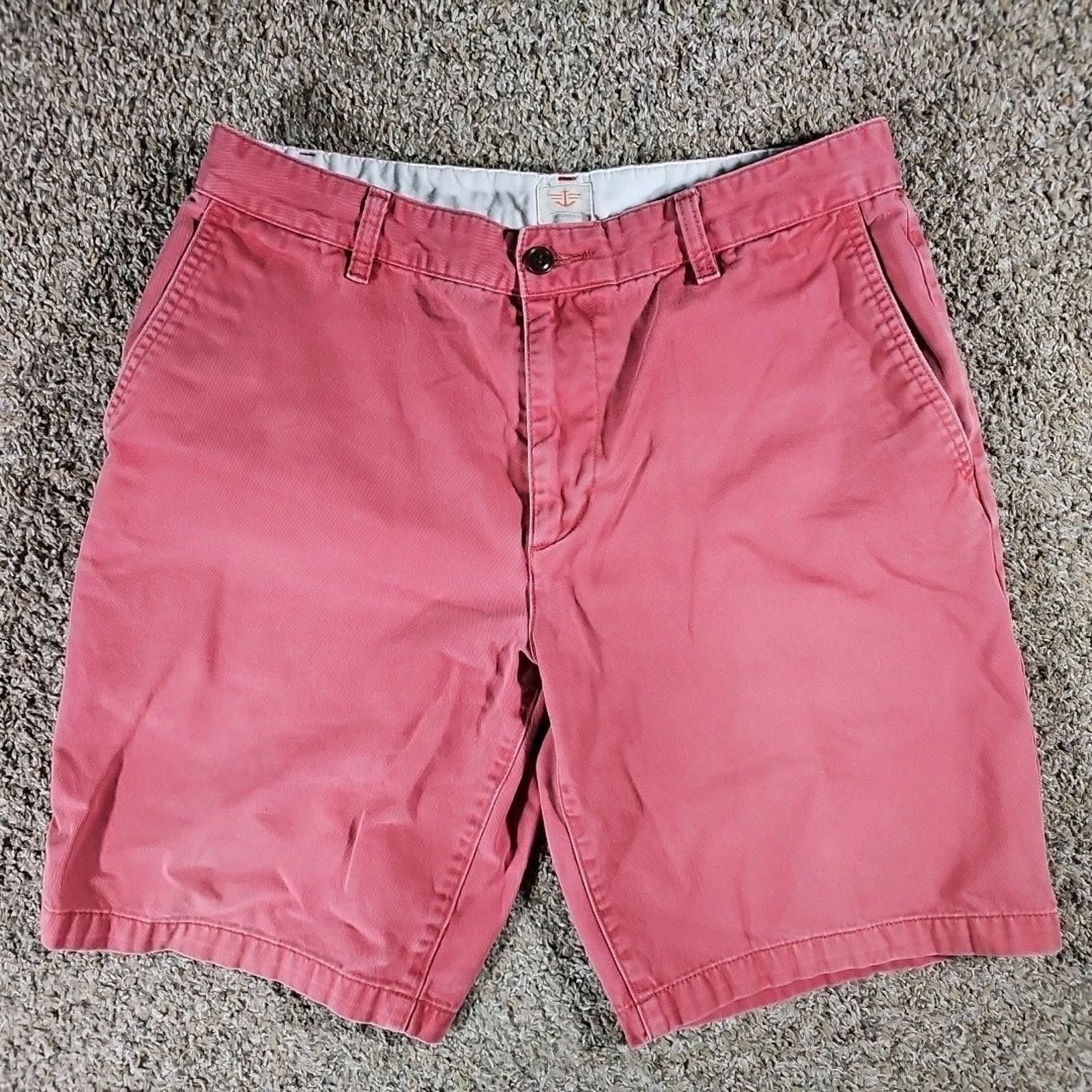 Dockers Dockers Shorts Men 33 Flat Front Pink Salmon Levi's Size US 33 - 1 Thumbnail