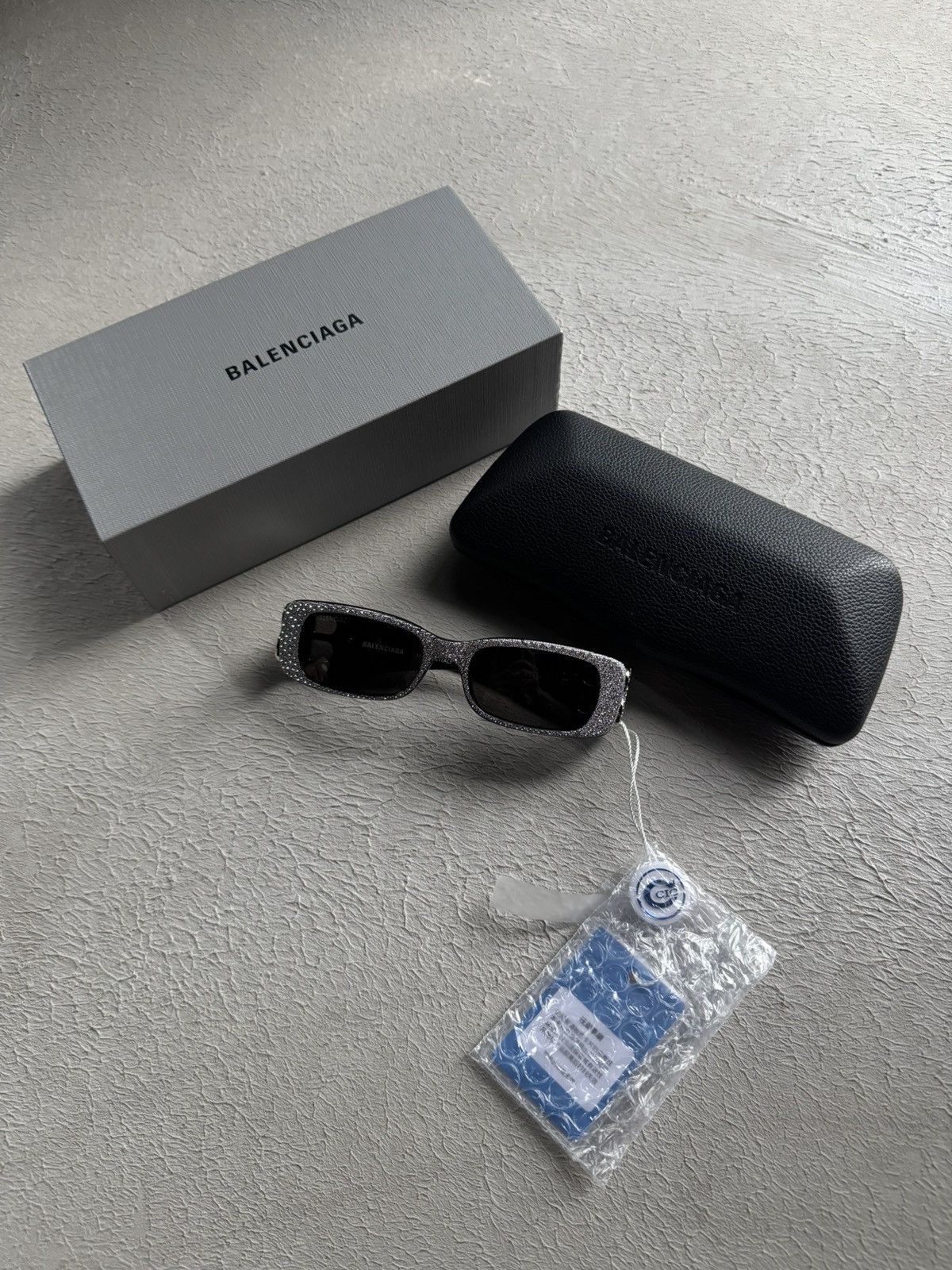 Balenciaga Balenciaga glitter sunglasses Size ONE SIZE - 8 Thumbnail