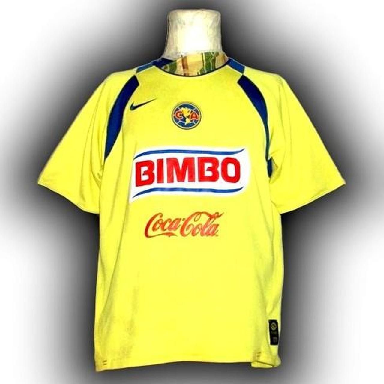 Nike Club America Mexico 2005 2006 Home Shirt Jersey Size US L / EU 52-54 / 3 - 1 Thumbnail