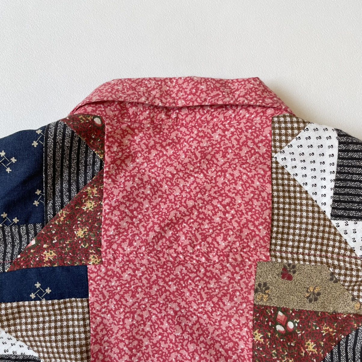 Bode Patch Work Quilt Patterned Boxy Shirt Size US L / EU 52-54 / 3 - 16 Thumbnail