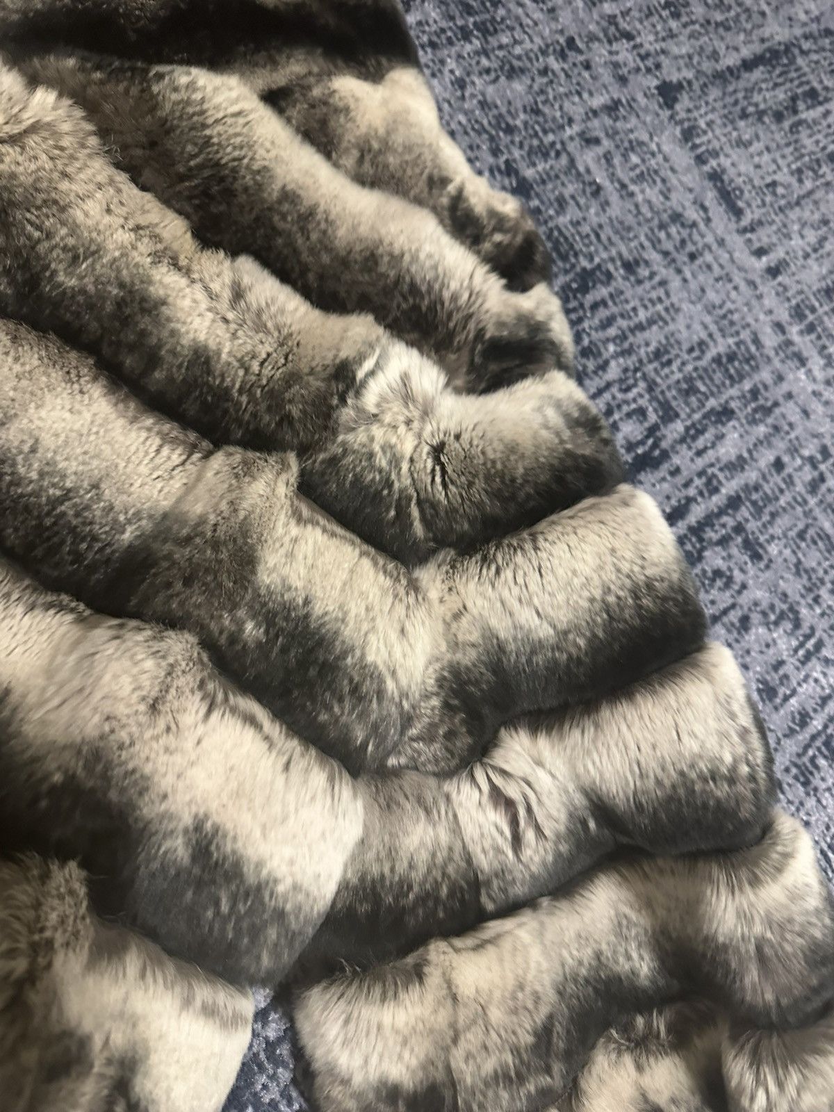 Other × Vintage Chinchilla fur jacket Size M / US 6-8 / IT 42-44 - 4 Thumbnail