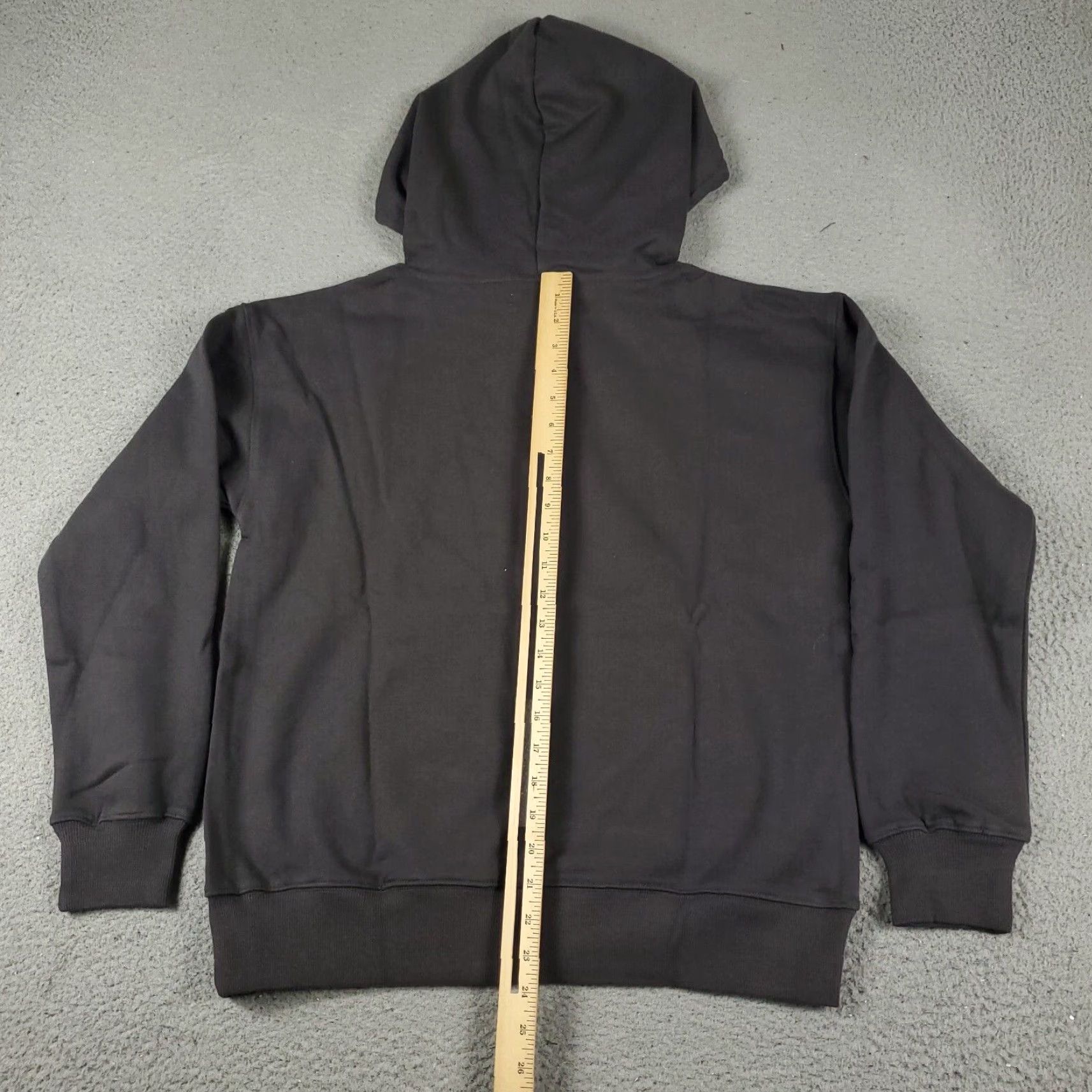 Vintage Atmos Hoodie Mens Medium Gray Pullover Graphic Drawstring Classic Outdoor Size US M / EU 48-50 / 2 - 6 Thumbnail