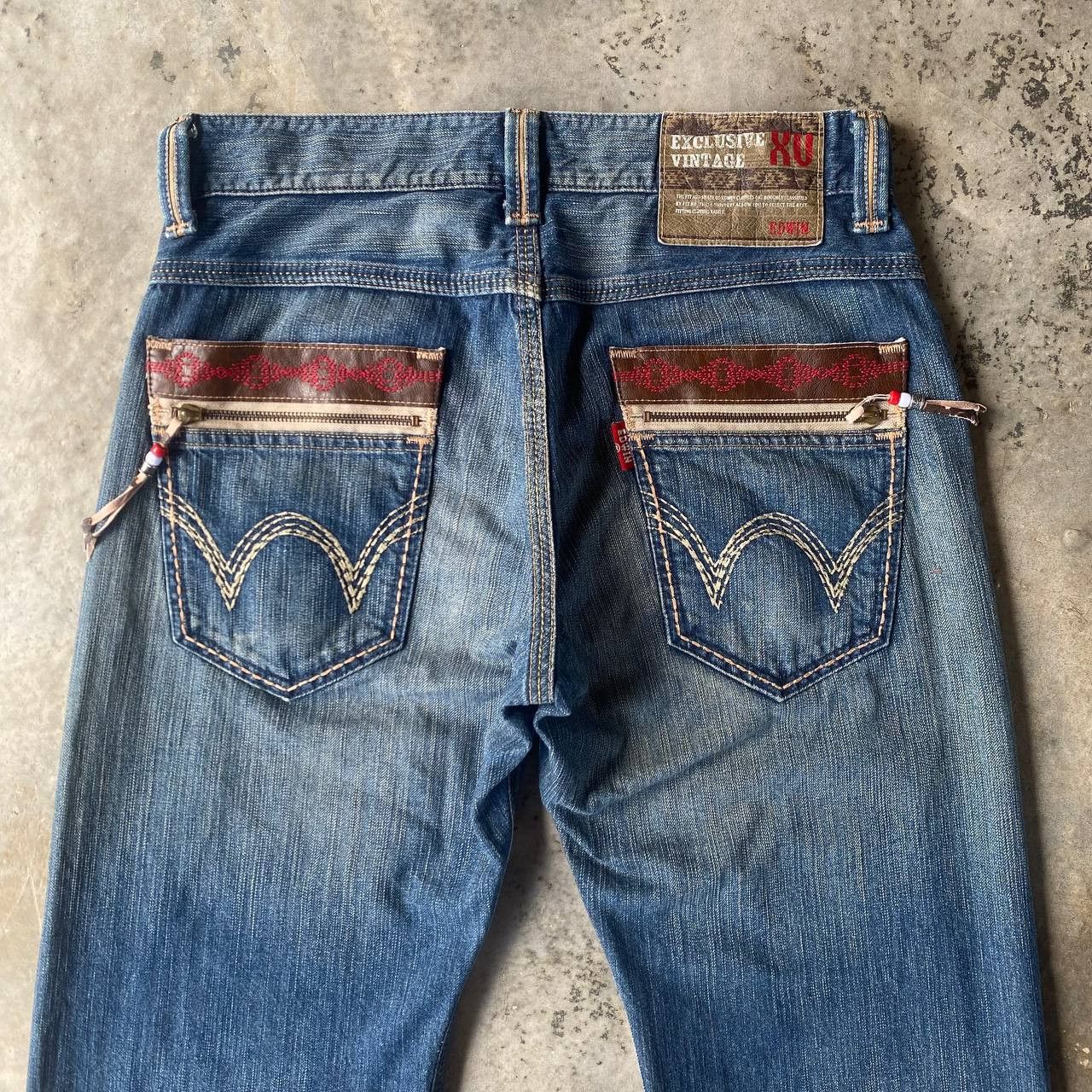 Edwin DISTRESSED CLAWMARKS EDWIN EXCLUSIVE VINTAGE DENIM Size US 33 - 16 Thumbnail